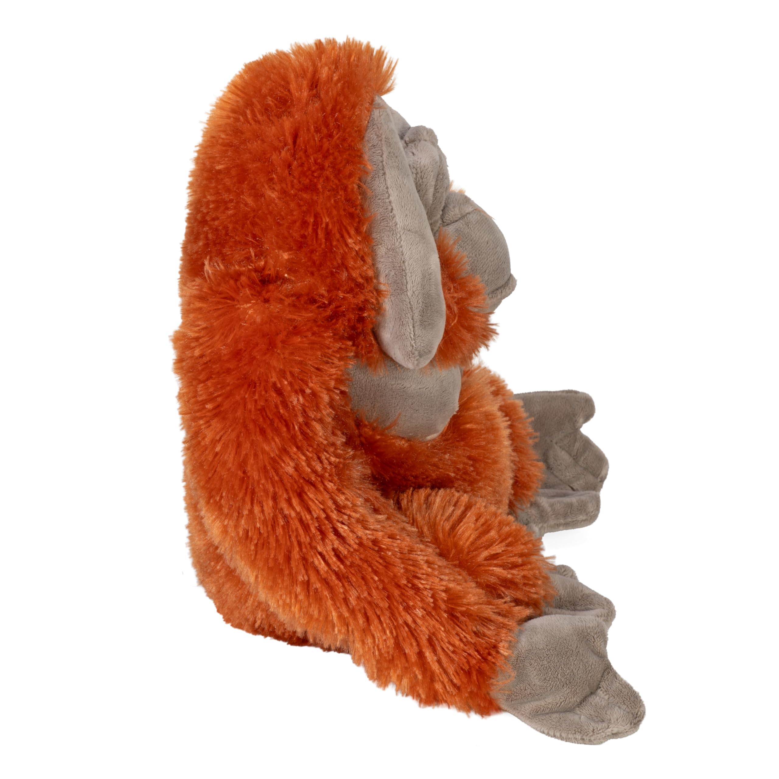 WILD REPUBLIC Cuddlekins Orangutan Plush Soft Toy - 30 cm Brown Polyester 2