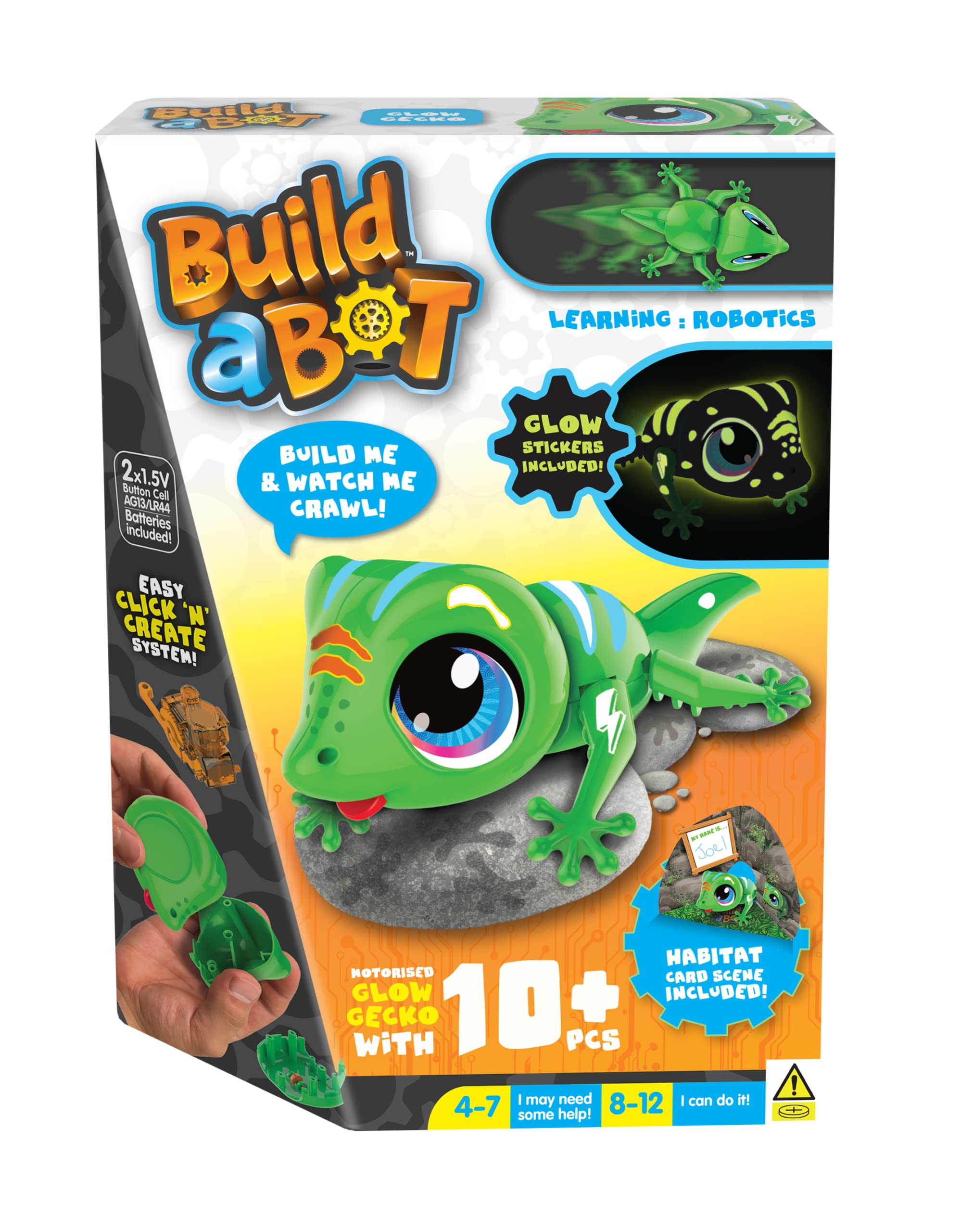Build-a-Bot: Glow Gecko - Build Your Own Interactive Robot Pet | Ages 4-16 5