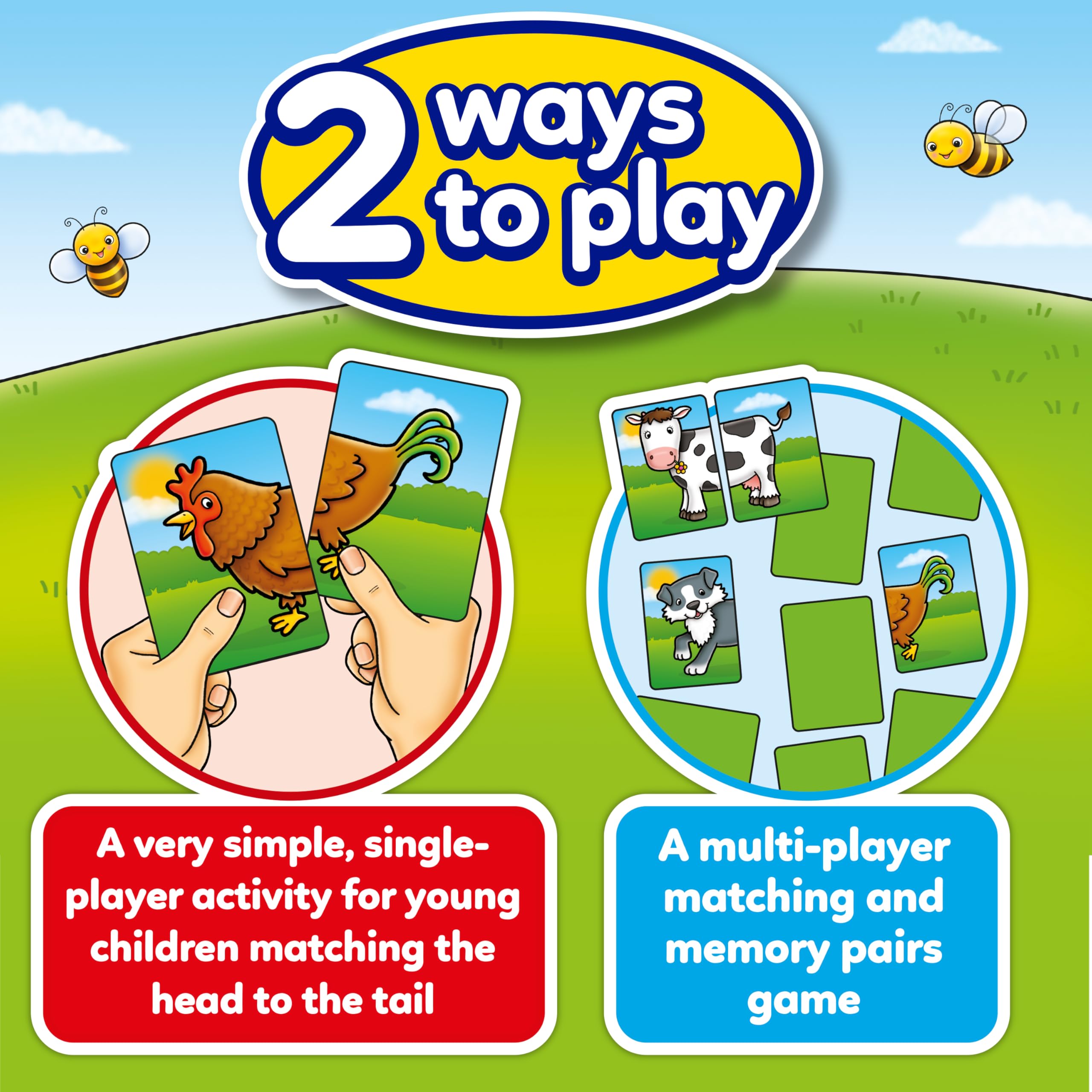 Orchard Toys Farmyard Heads & Tails Card Game 6