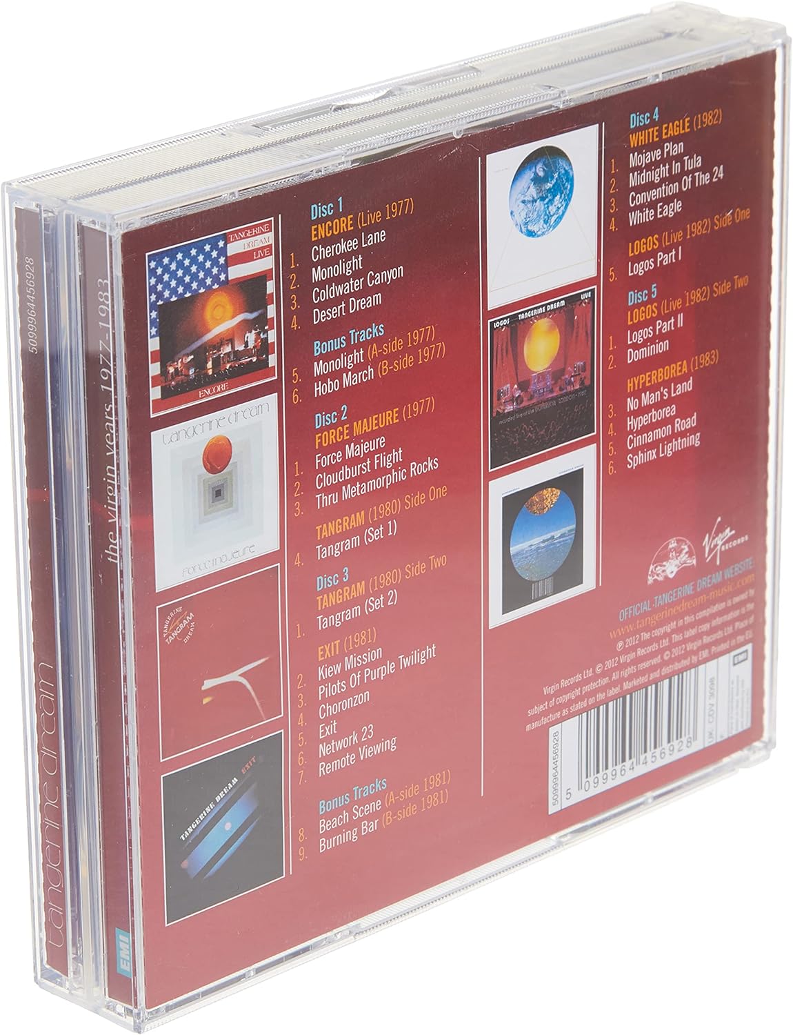 Tangerine Dream - The Virgin Years: 1977-1983 [Audio CD] 3