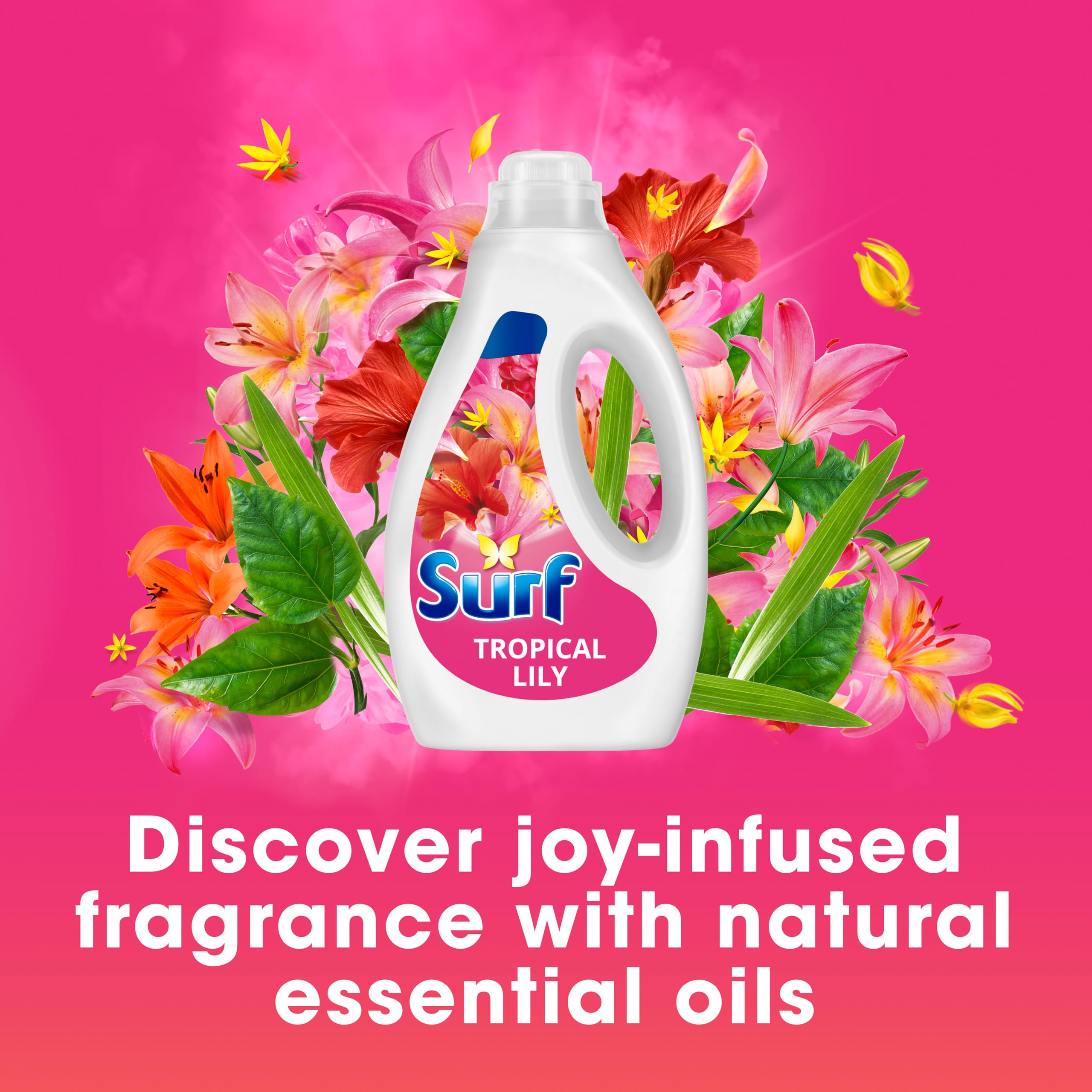 Surf Tropical Lily Laundry Washing Liquid Detergent (1.5L) 4