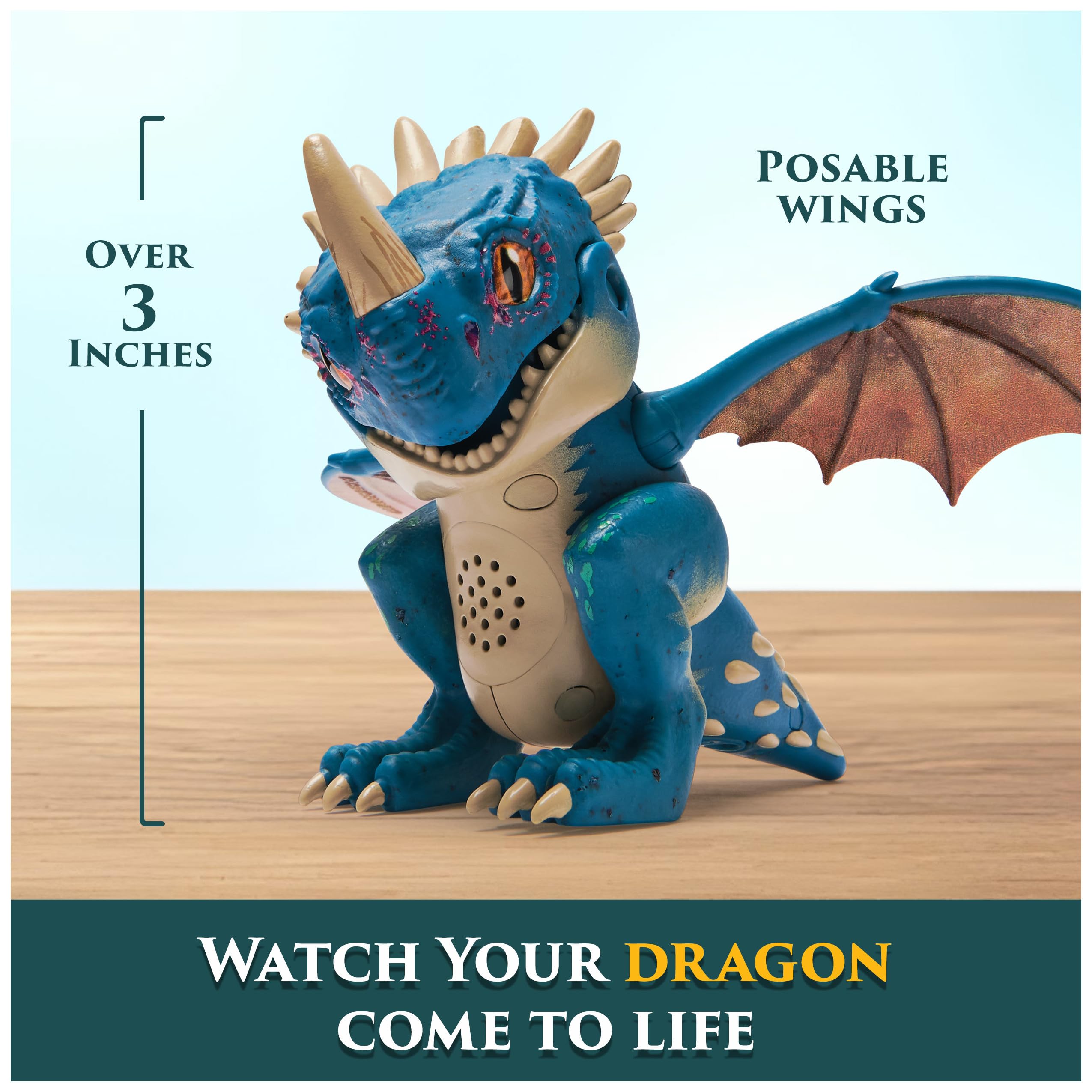 Dreamworks Dragons How to Train Your Dragon Roaring Minis Deadly Nadder Interactive Action Figure - 4+ Years 3