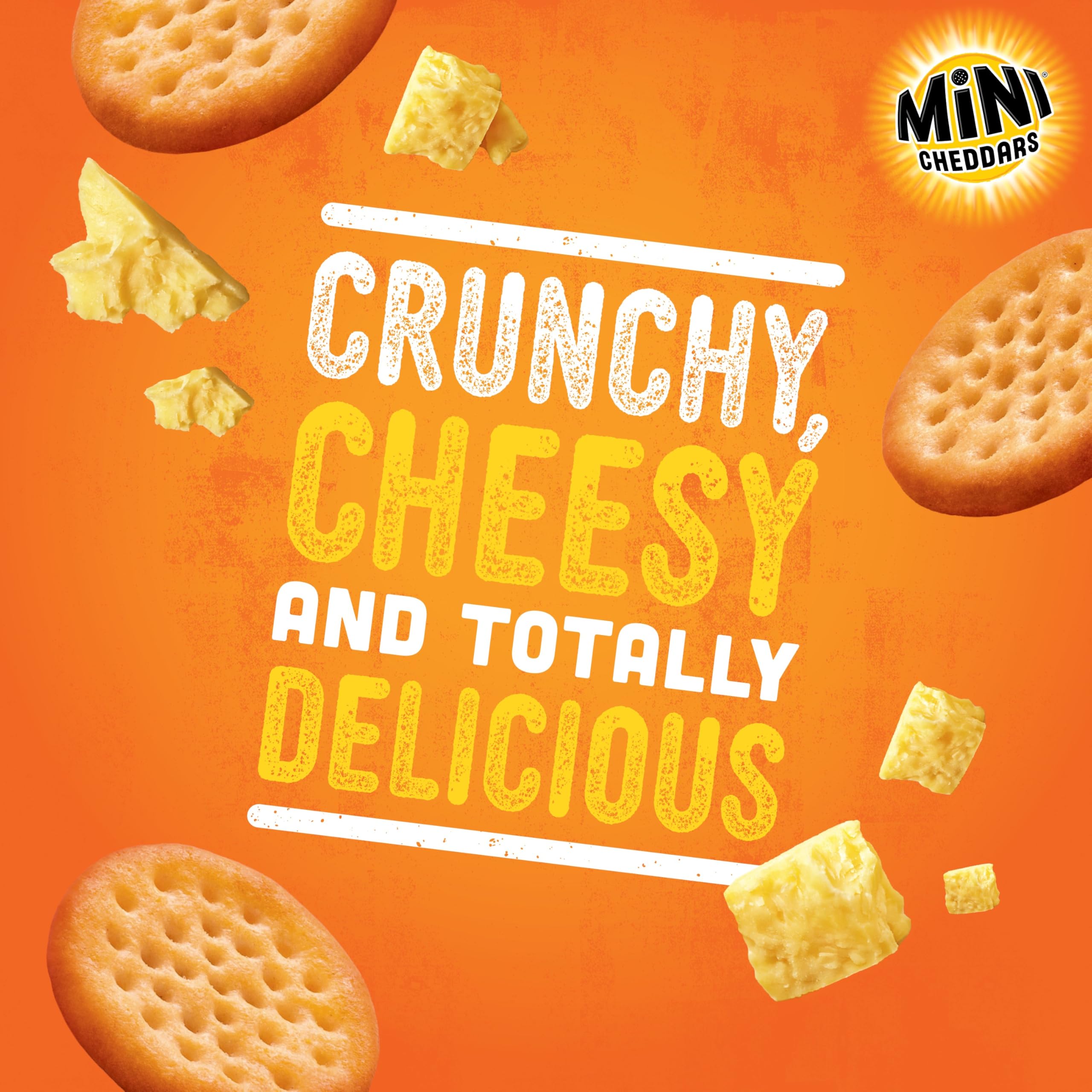 JACOB'S Mini Cheddars Original Snacks Grab Bag, 45g Pack of 1 4