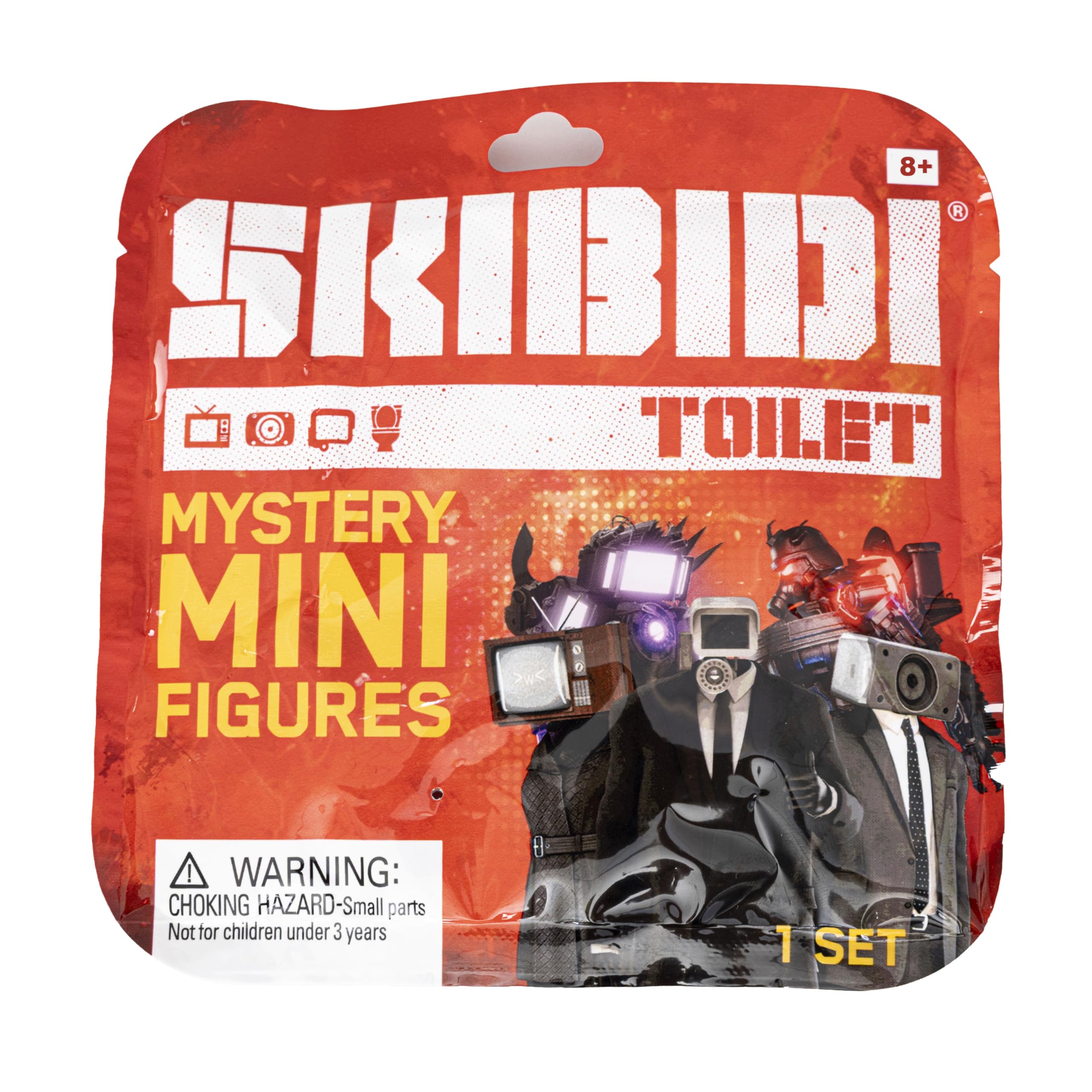 Skibidi Toilet Mystery Figures Series 2 - Collectible Blind Pack Action Figures for Kids 8+
