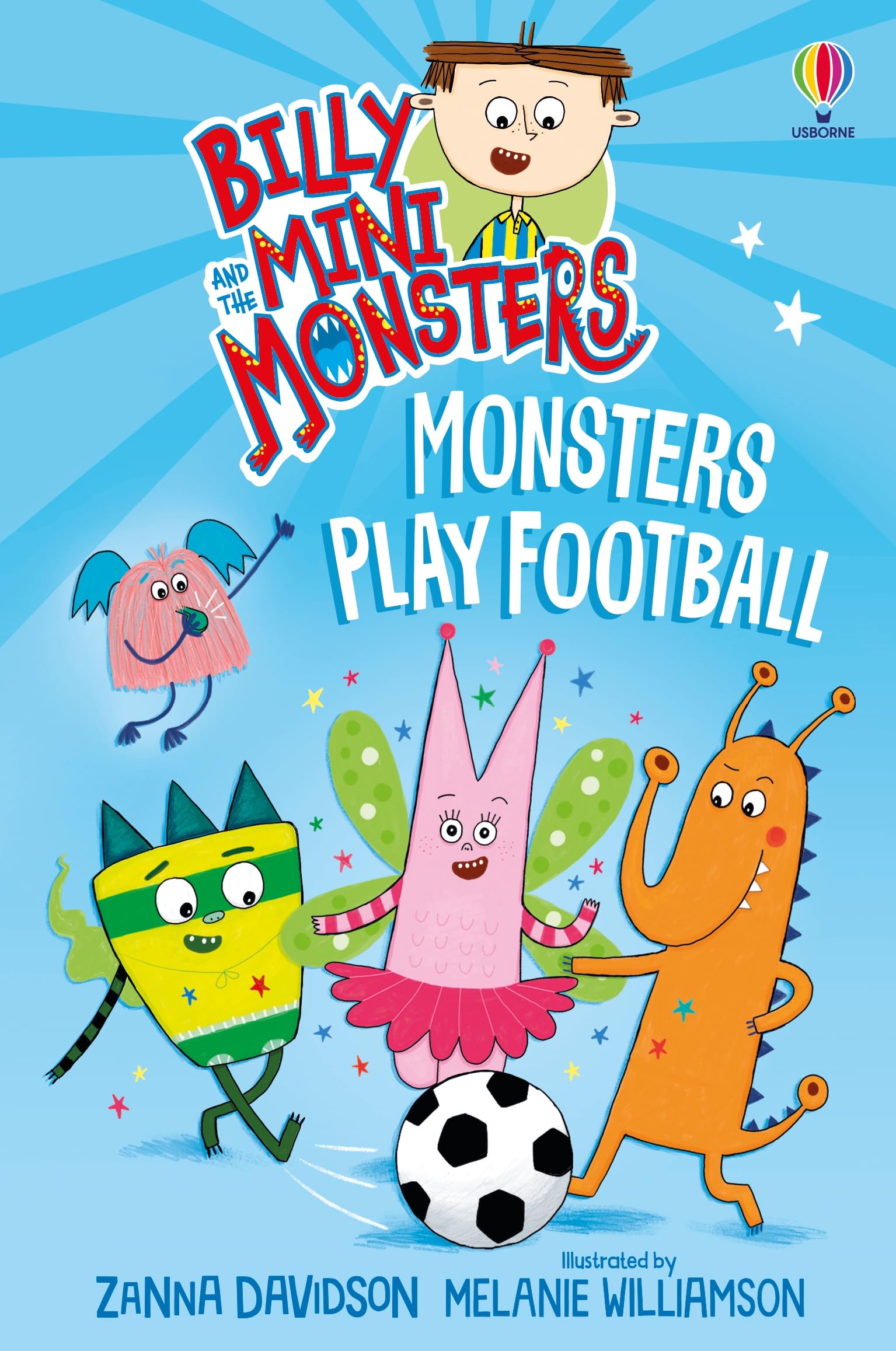 Usborne Billy and the Mini Monsters: Monsters Play Football | Chapter Book | Ages 5-8 1