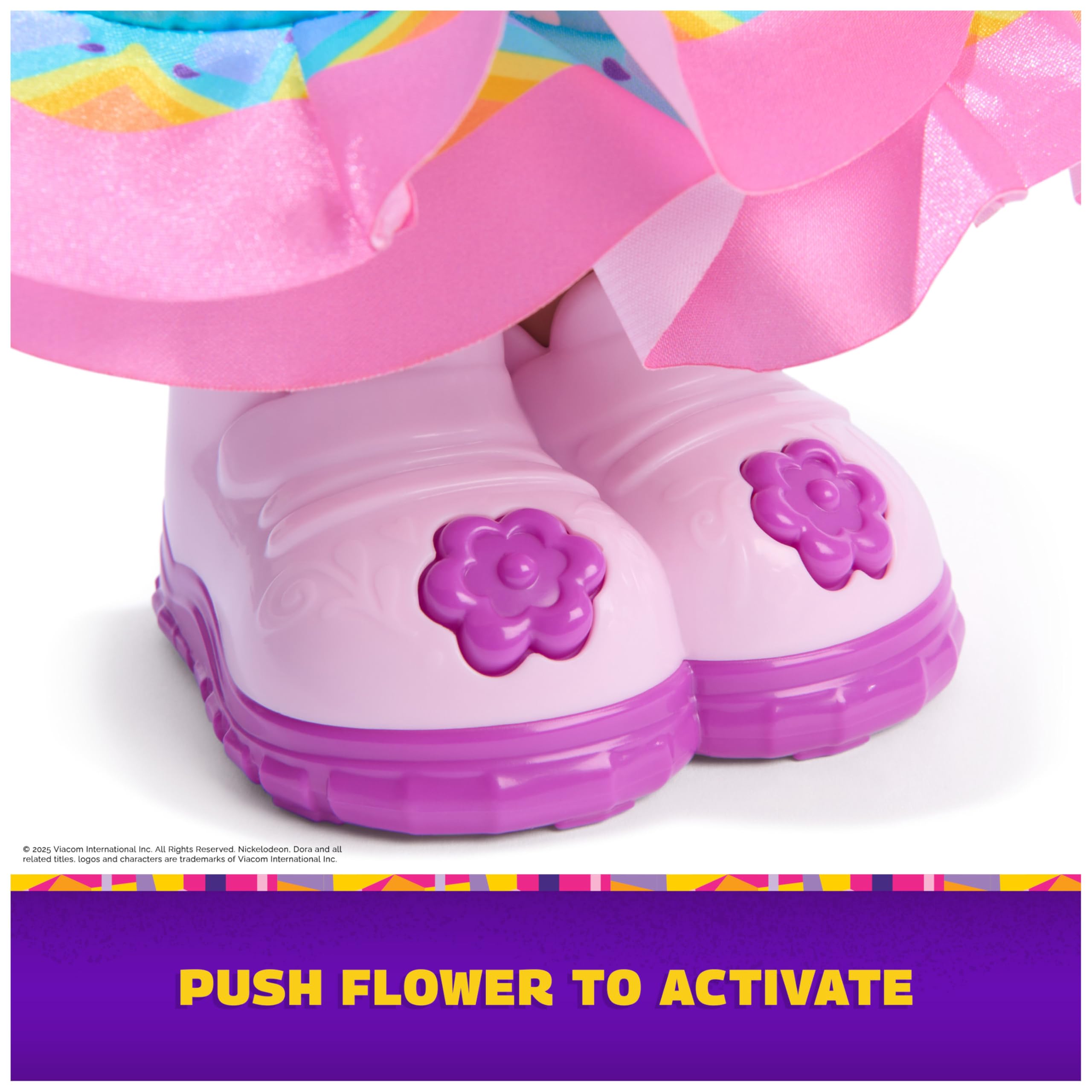 DORA Dance with Me Dora Interactive Dancing Doll | Bilingual | Ages 3+ | 13.97 in 6