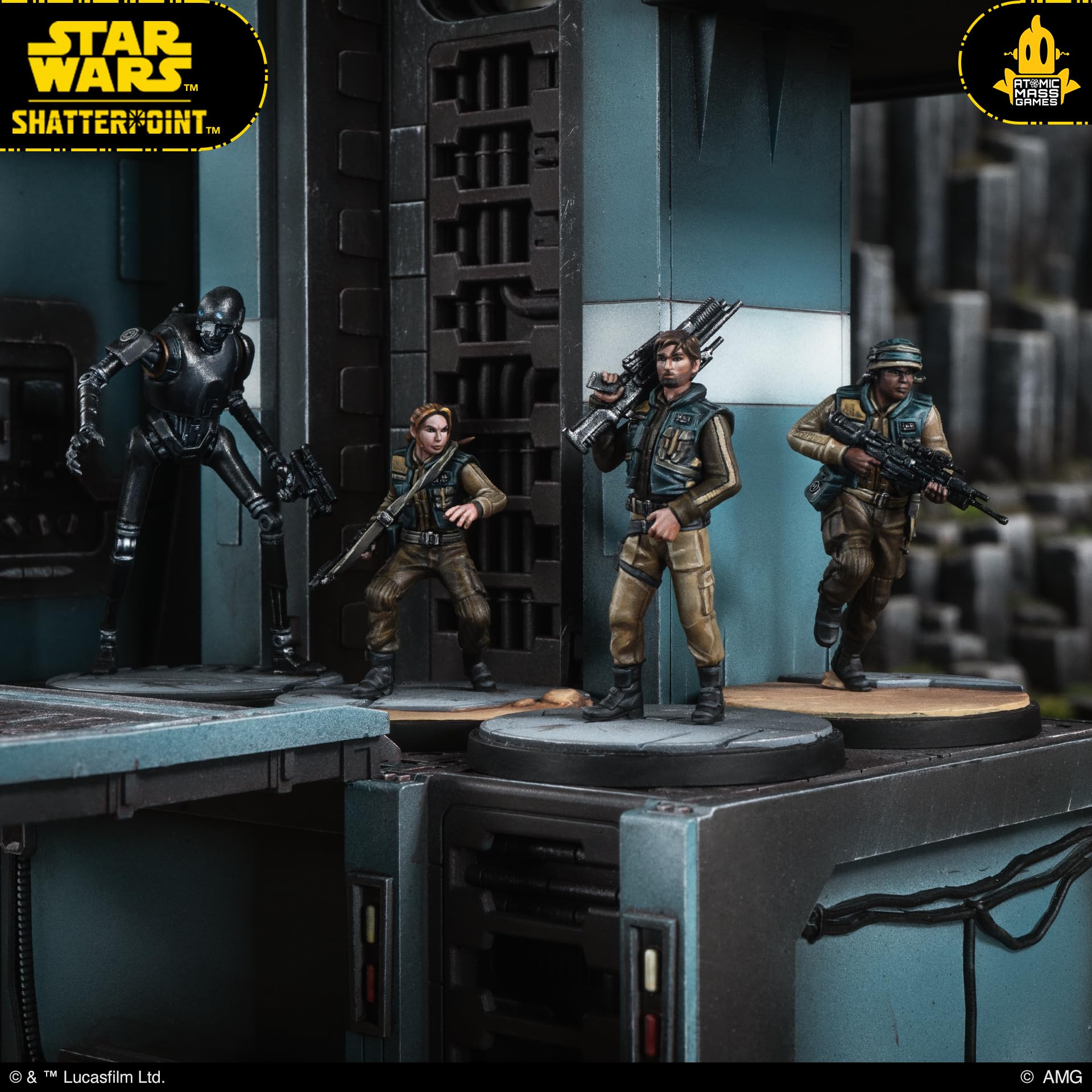 Atomic Mass Games Star Wars Shatterpoint All The Way Squad Pack Miniatures 5