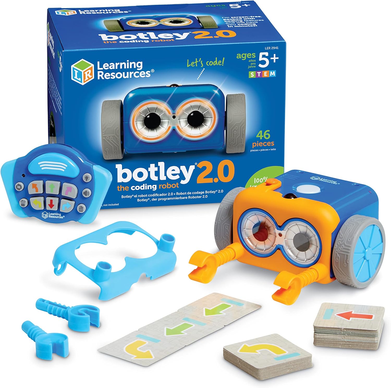 Learning Resources Botley 2.0 Coding Robot - Screen-Free STEM Learning for Kids 5+ 1