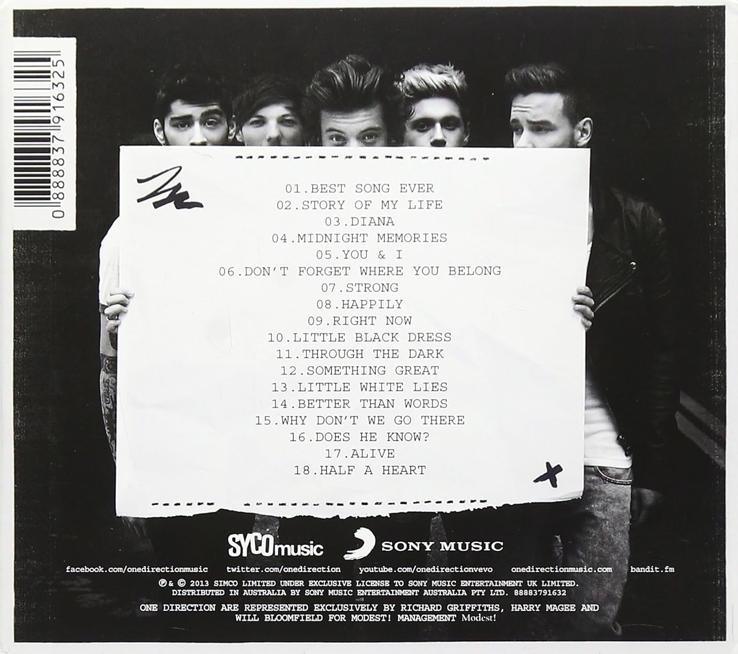 One Direction - Midnight Memories Ultimate Edition [Audio CD]