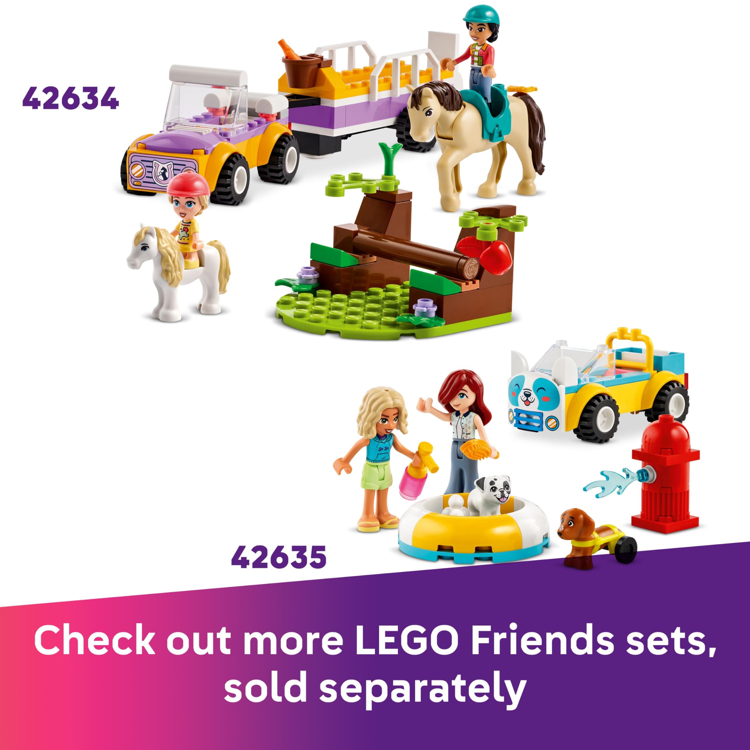 LEGO Friends Heartlake City Ice Cream Van Toy - Pretend Play Building Set for Ages 4+ 13