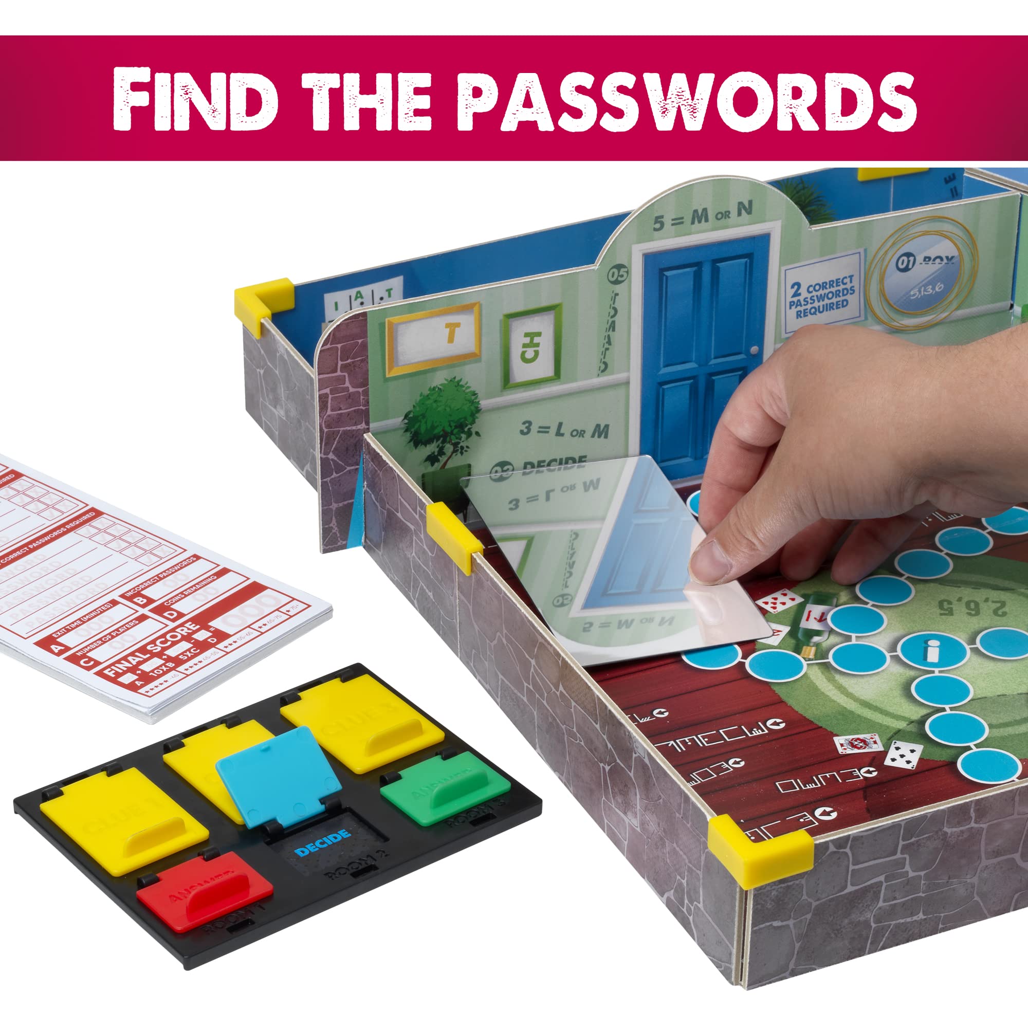 IDEAL Race to Escape: The 3D Replayable Escape Room Board Game 4