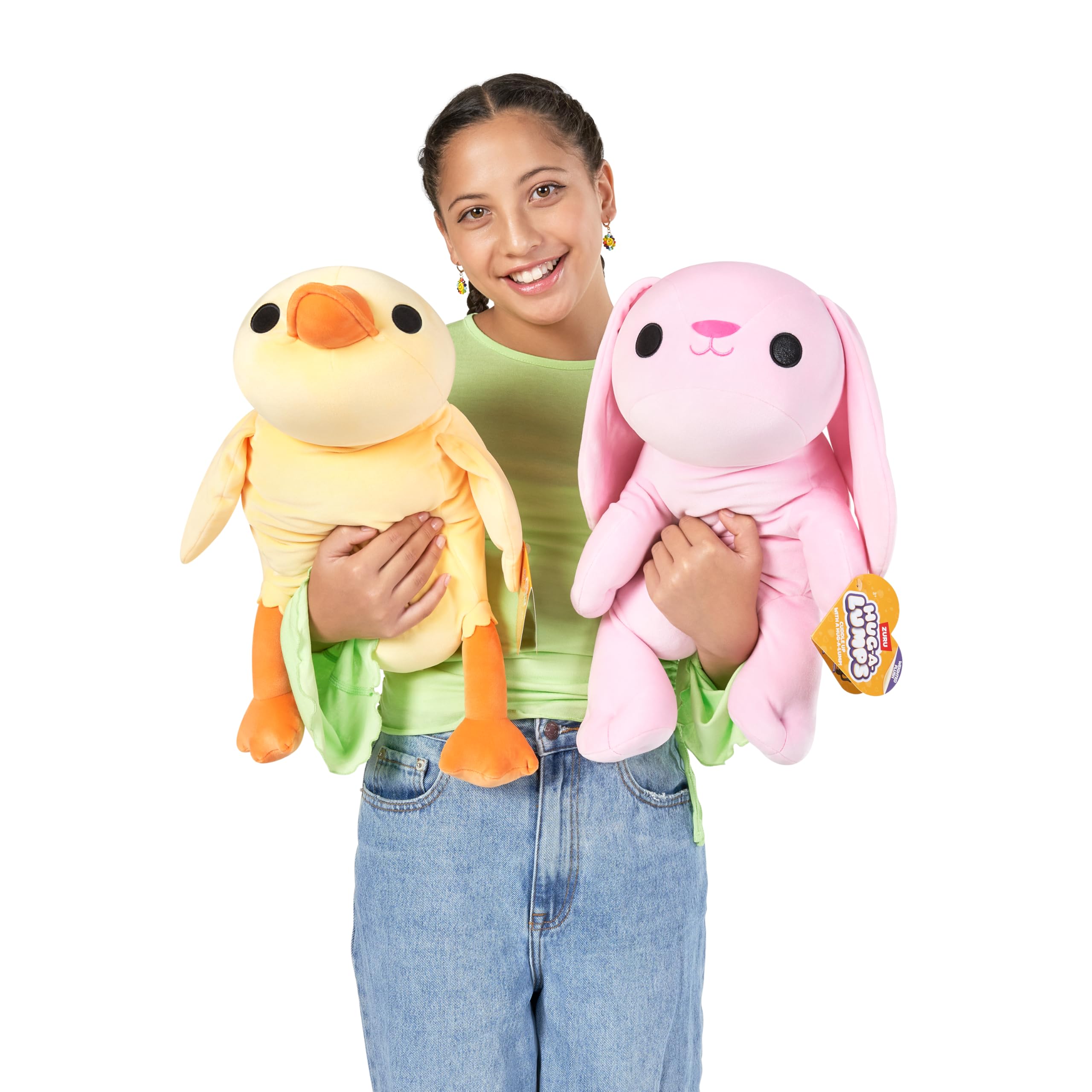 Hug-A-Lumps by ZURU - Weighted Plush Cuddly Comfort Toy, 1.5kg Goose (Mav) 3