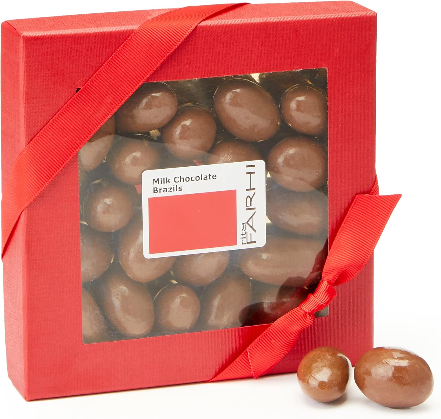 Rita Farhi Milk Chocolate Covered Brazil Nuts in Gift Box 210g