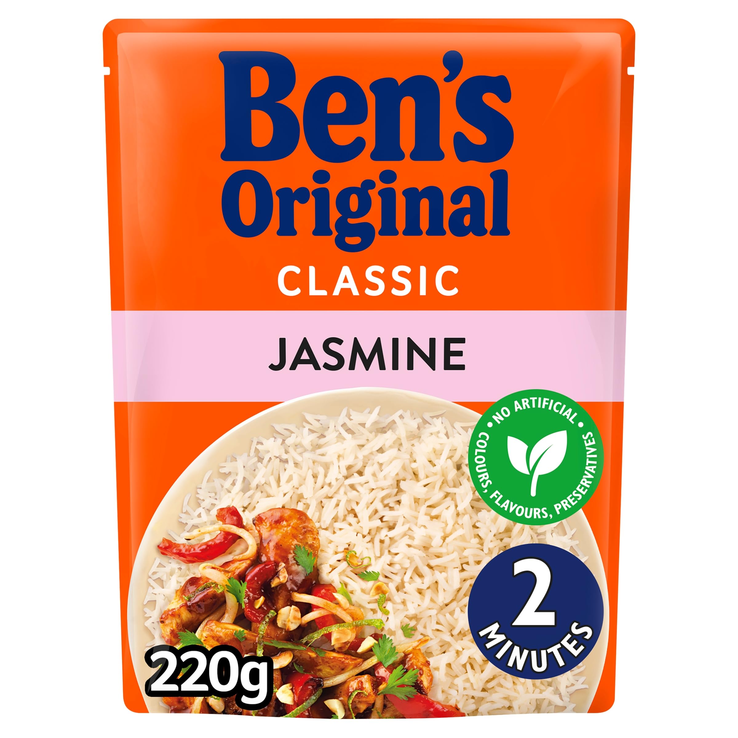 Ben's Original - Jasmine Rice Microwave Rice 220g 6