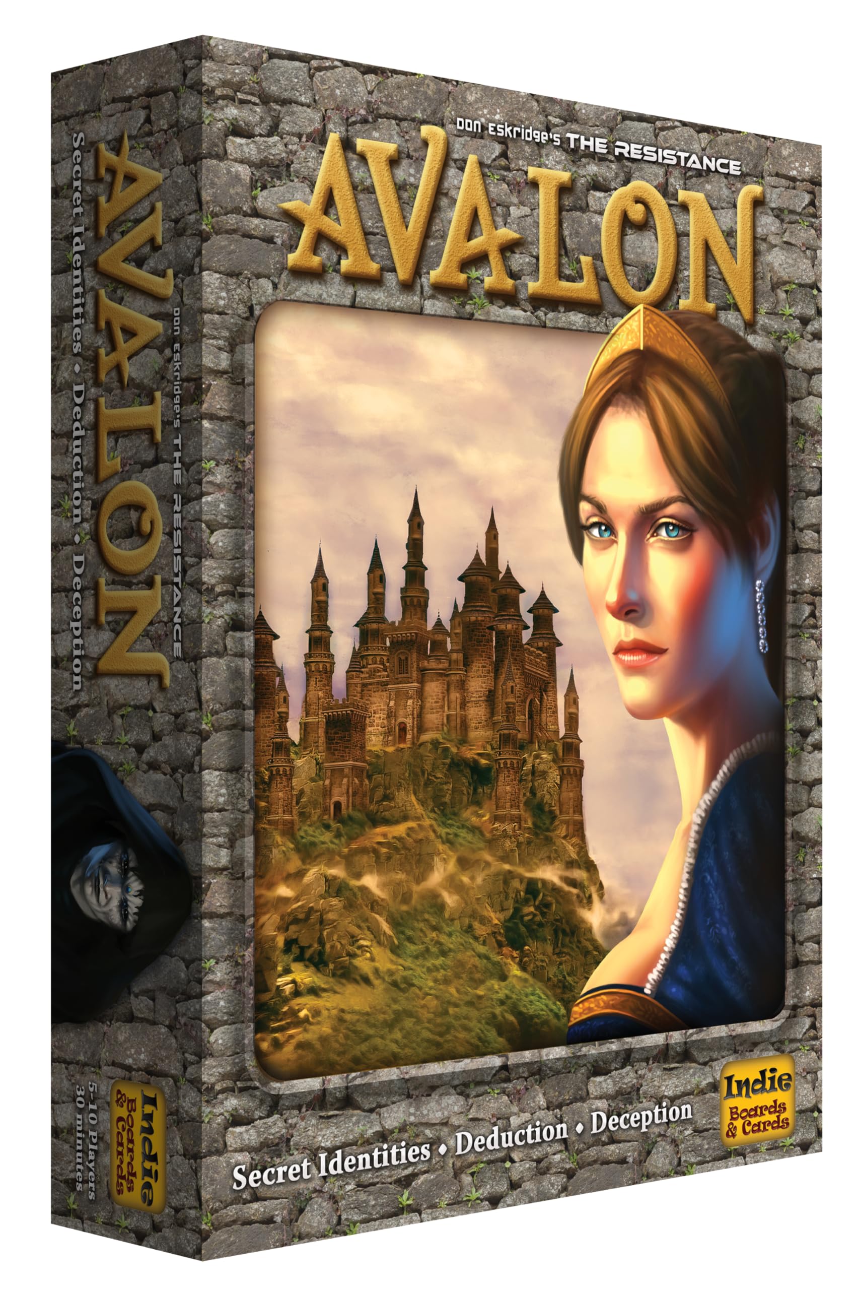 Indie Boards and Cards The Resistance: Avalon Dedicated Deck Card Game | Ages 13+ | 5-10 Players | 30 Min 1