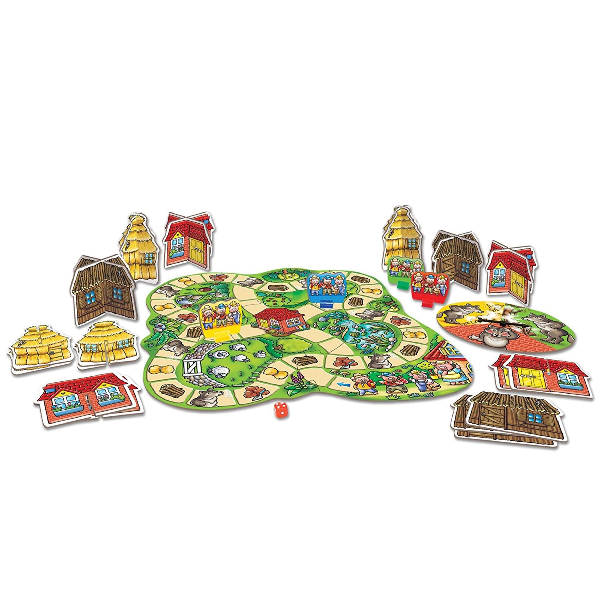 Orchard Toys Three Little Pigs Board Game for Kids Ages 3-6 5