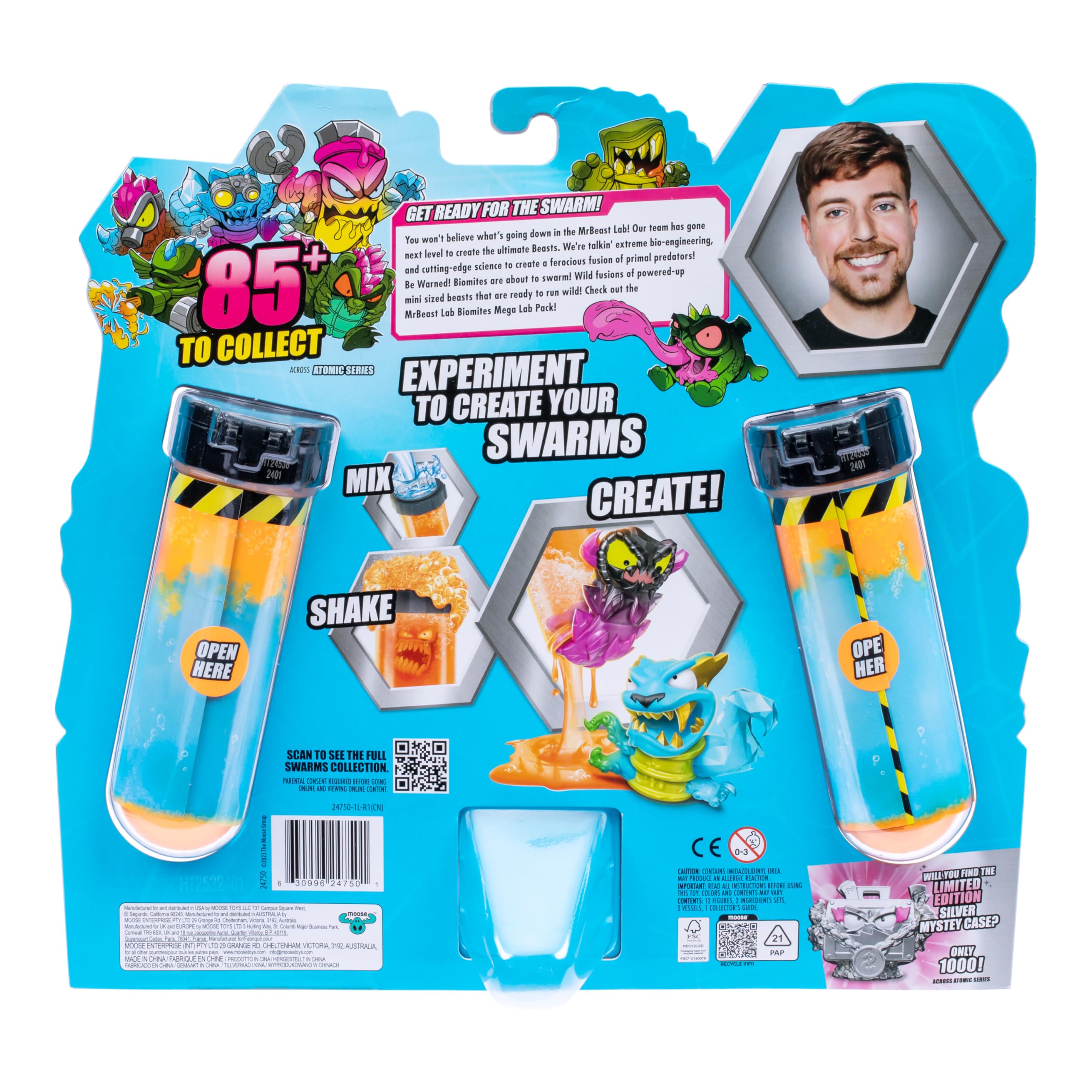 MrBeast Lab Swarms Atomic Series 12 Pack – Python Panther Micro Beasts