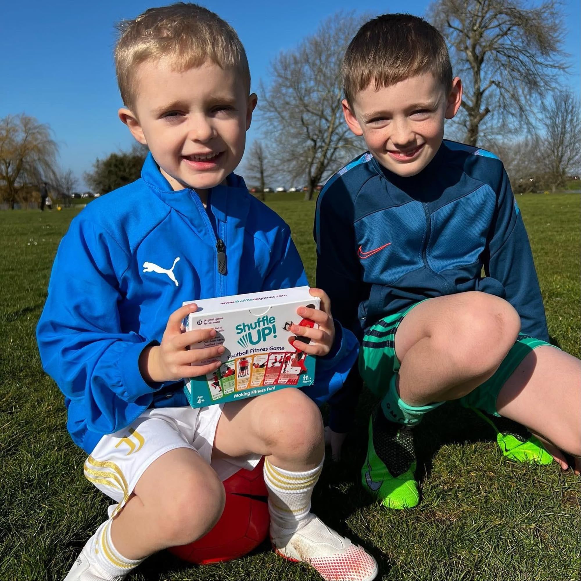 Shuffle Up Football Games - Family Card Game with 70+ Fun & Active Fitness Challenges 5