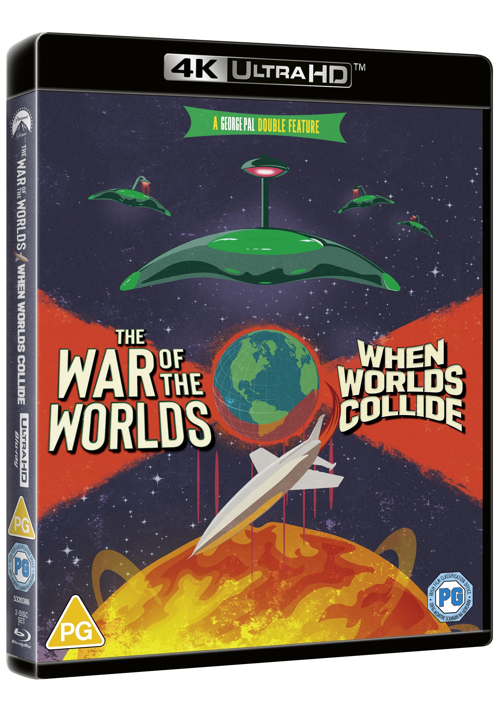 The War of the Worlds (1953) & When Worlds Collide [4K UHD + Blu-ray]