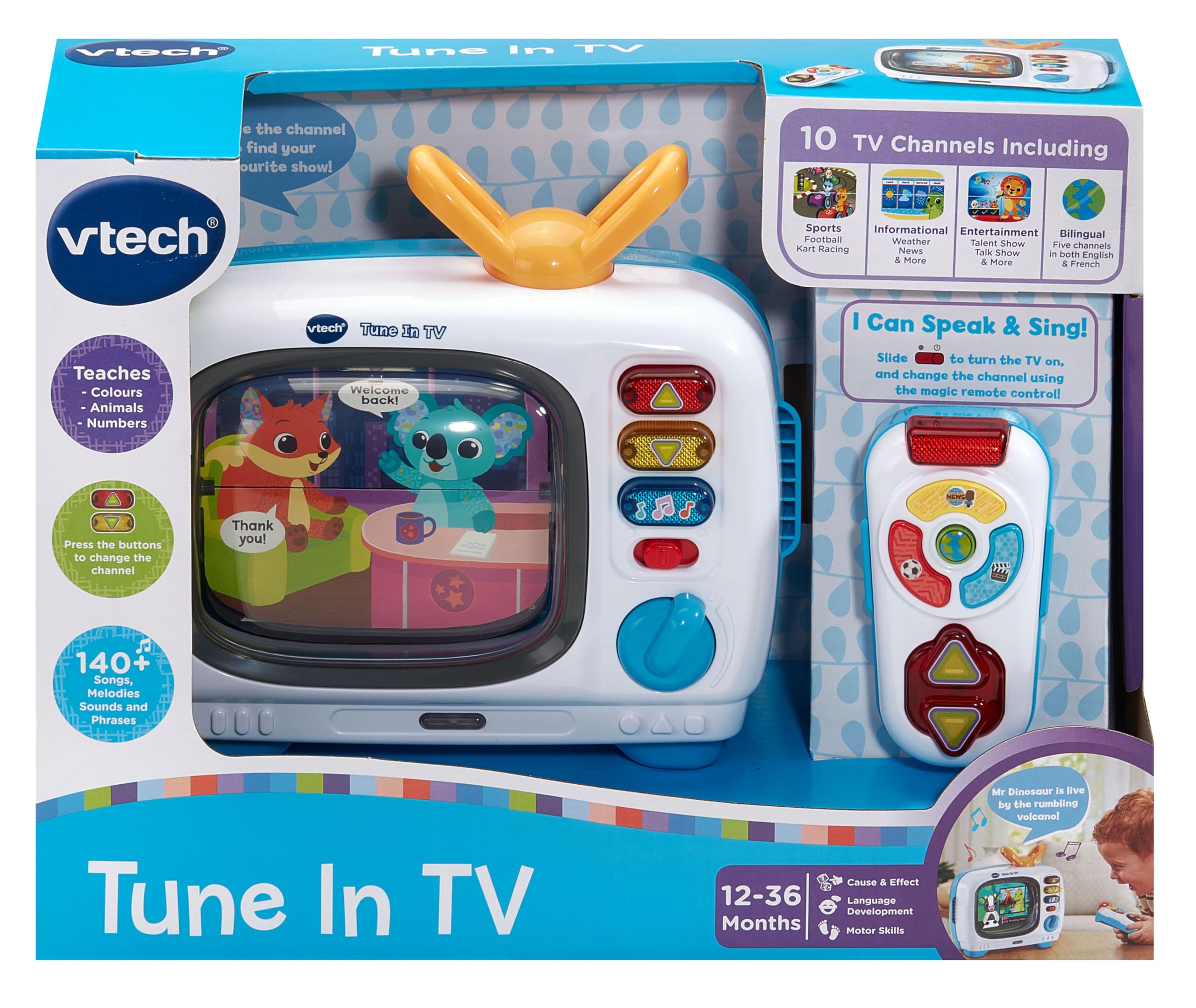 VTech Tune In TV - Interactive Learning Toy for Toddlers 12-36 Months 3