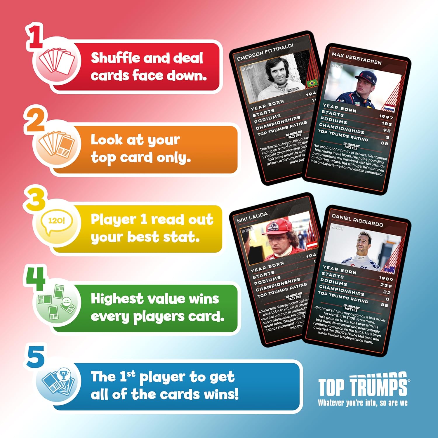Top Trumps Grand Prix Specials Card Game 9