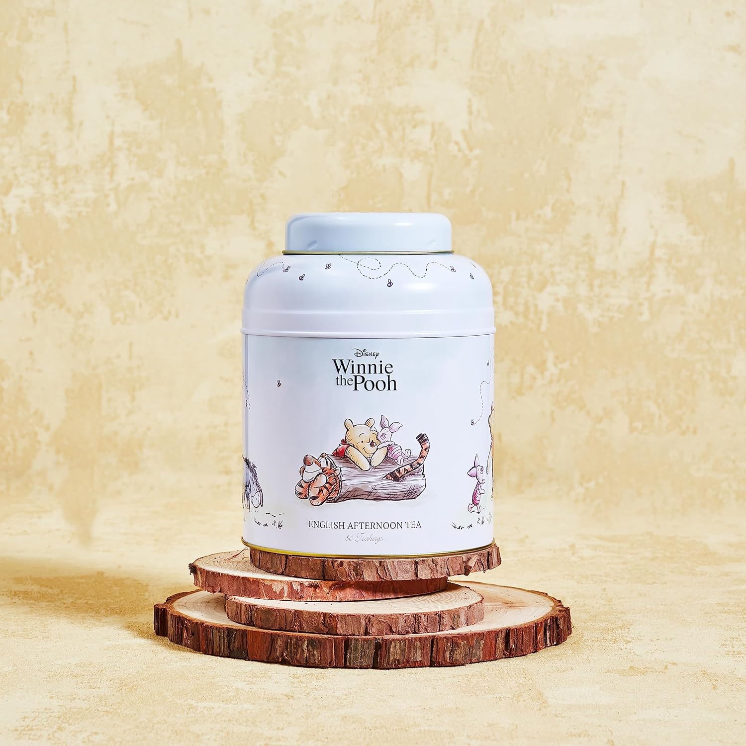 New English Teas Winnie the Pooh & Friends Tea Caddy with 80 English Breakfast Teabags 3