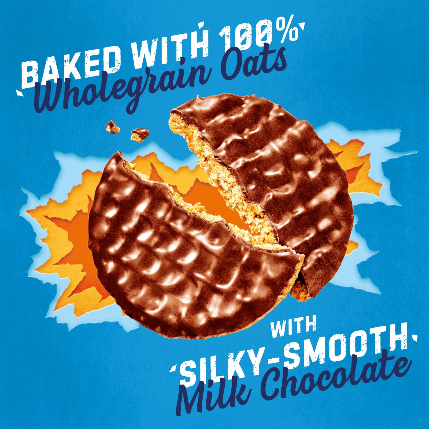 McVitie's Hobnobs Milk Chocolate Biscuits 431g 3