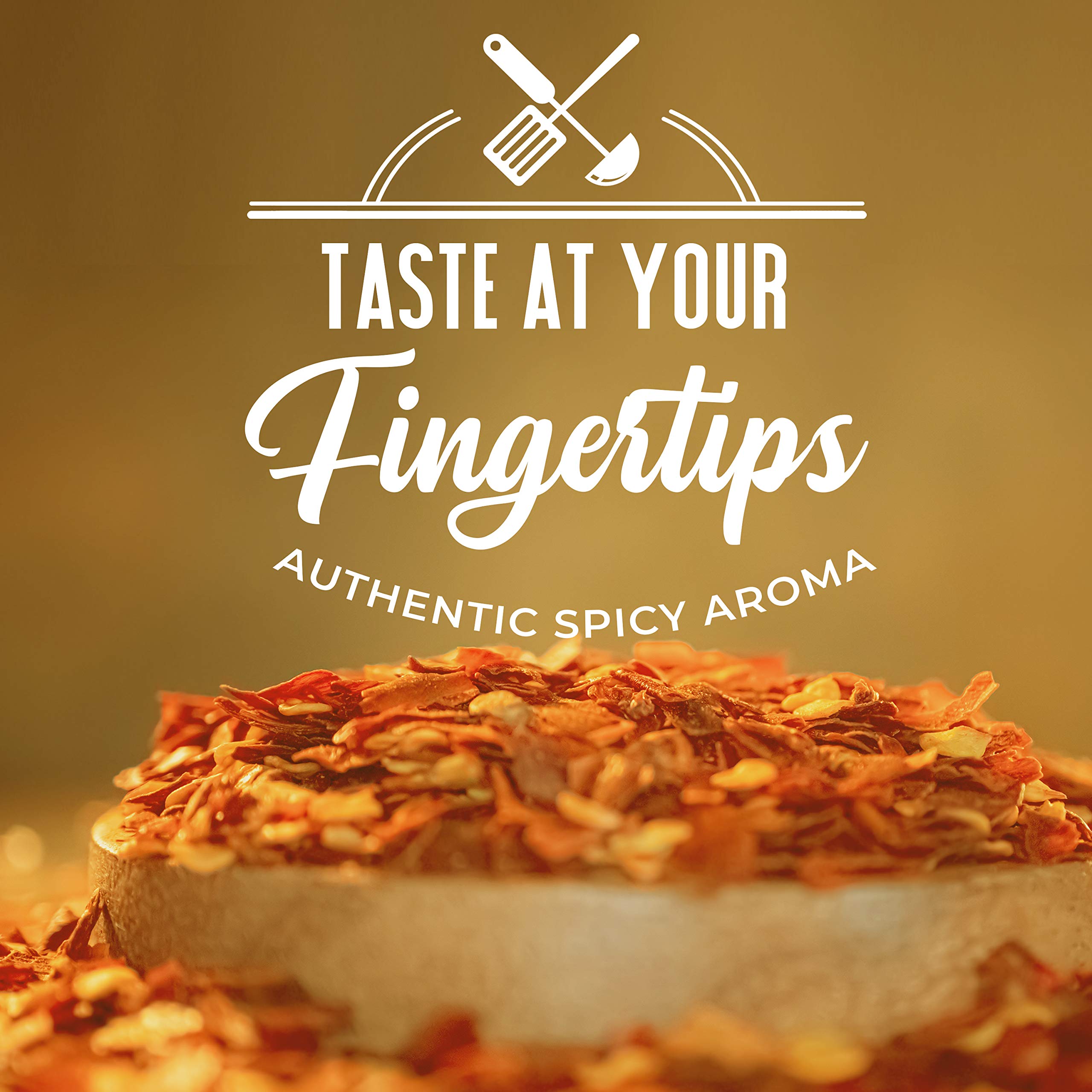 Go Gourmet Indian Chilli Flakes - Dried Crushed Chillies from India