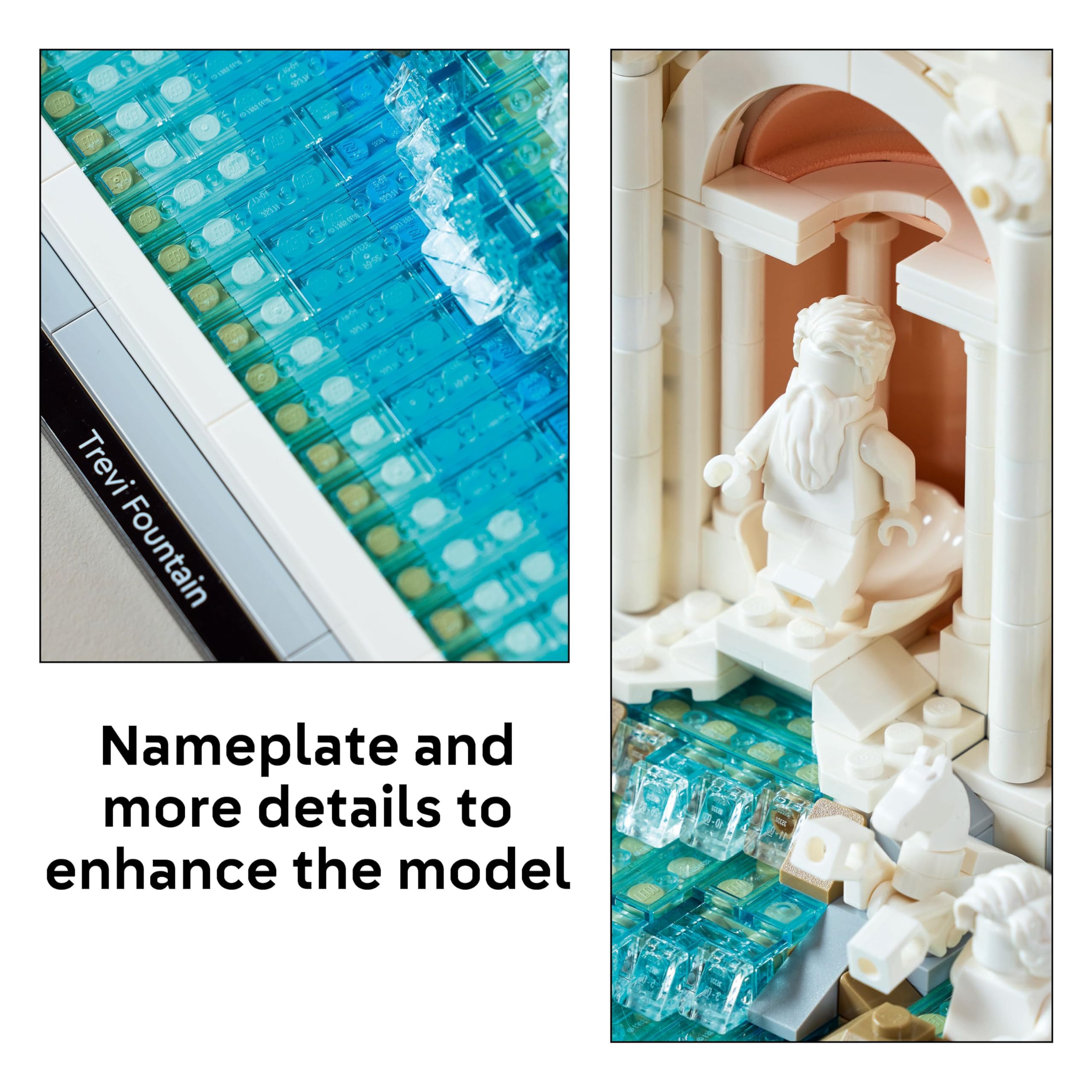 LEGO Architecture Trevi Fountain 21062 Building Set | 1,880 Pieces | Ages 18+ 6