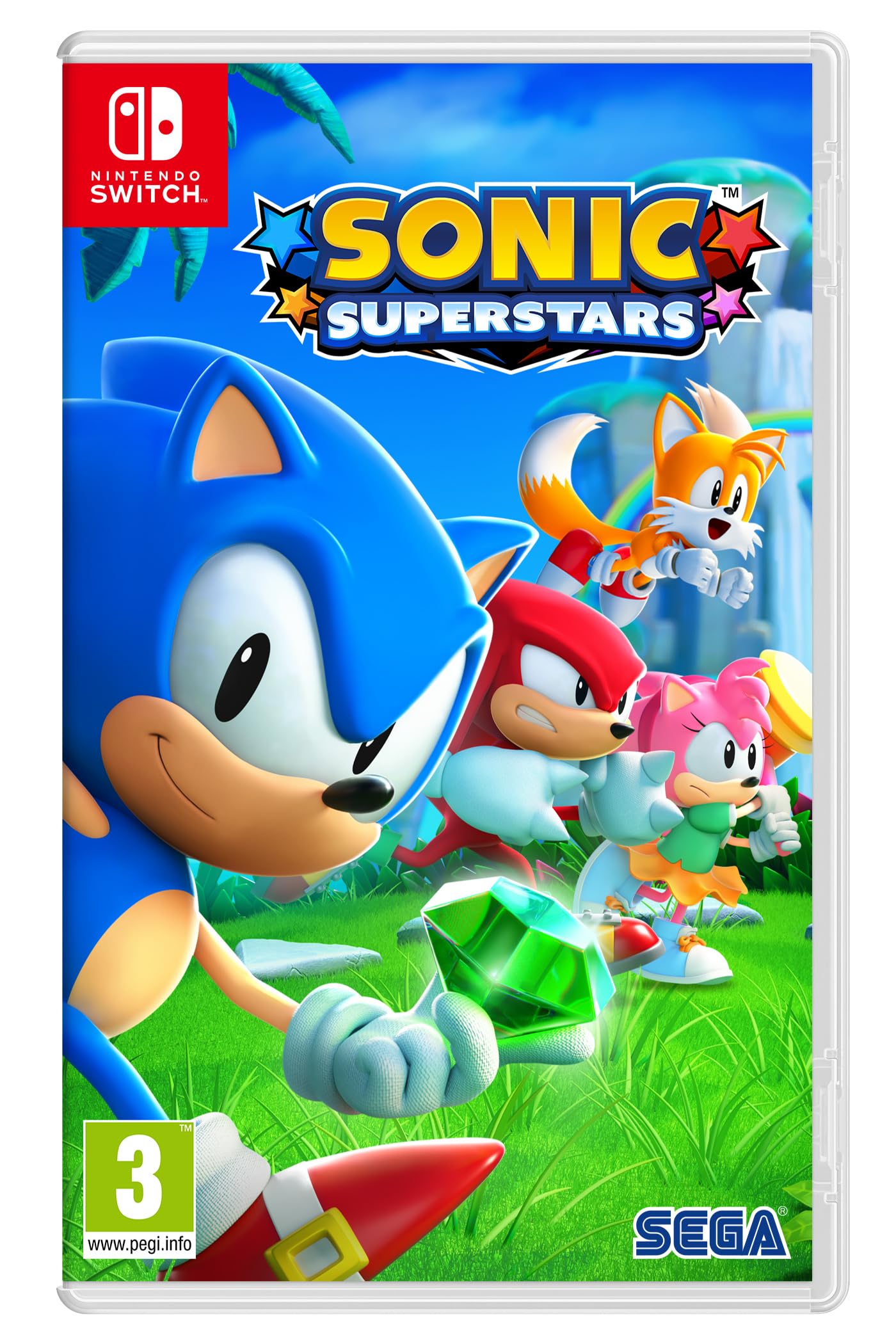 Sonic Superstars - Nintendo Switch (Includes Comic Style Character Skins)