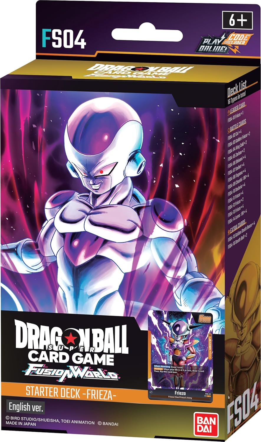 Bandai Dragon Ball Super CG Fusion World FS04 Starter Deck Trading Card Game