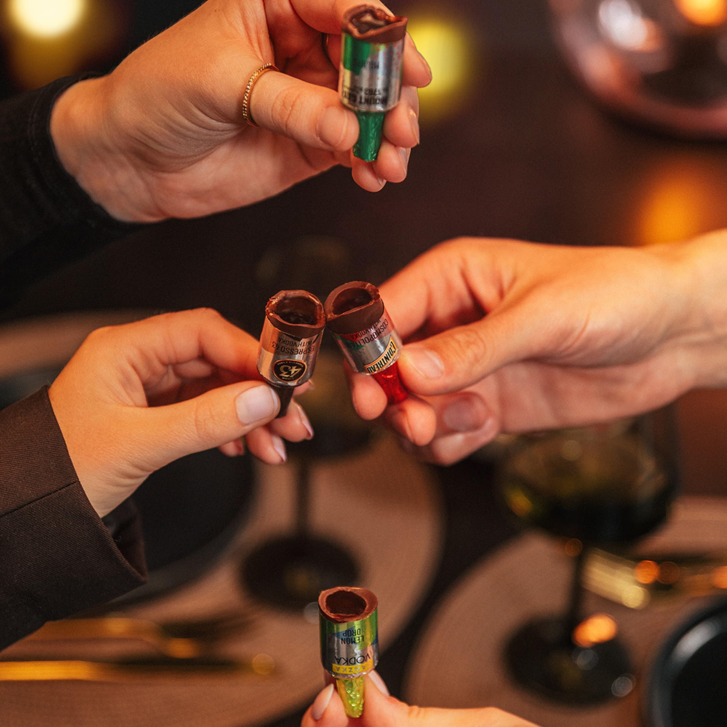 Anthon Berg 12 Dark Chocolate Cocktails with Famous Spirits Liqueurs 4