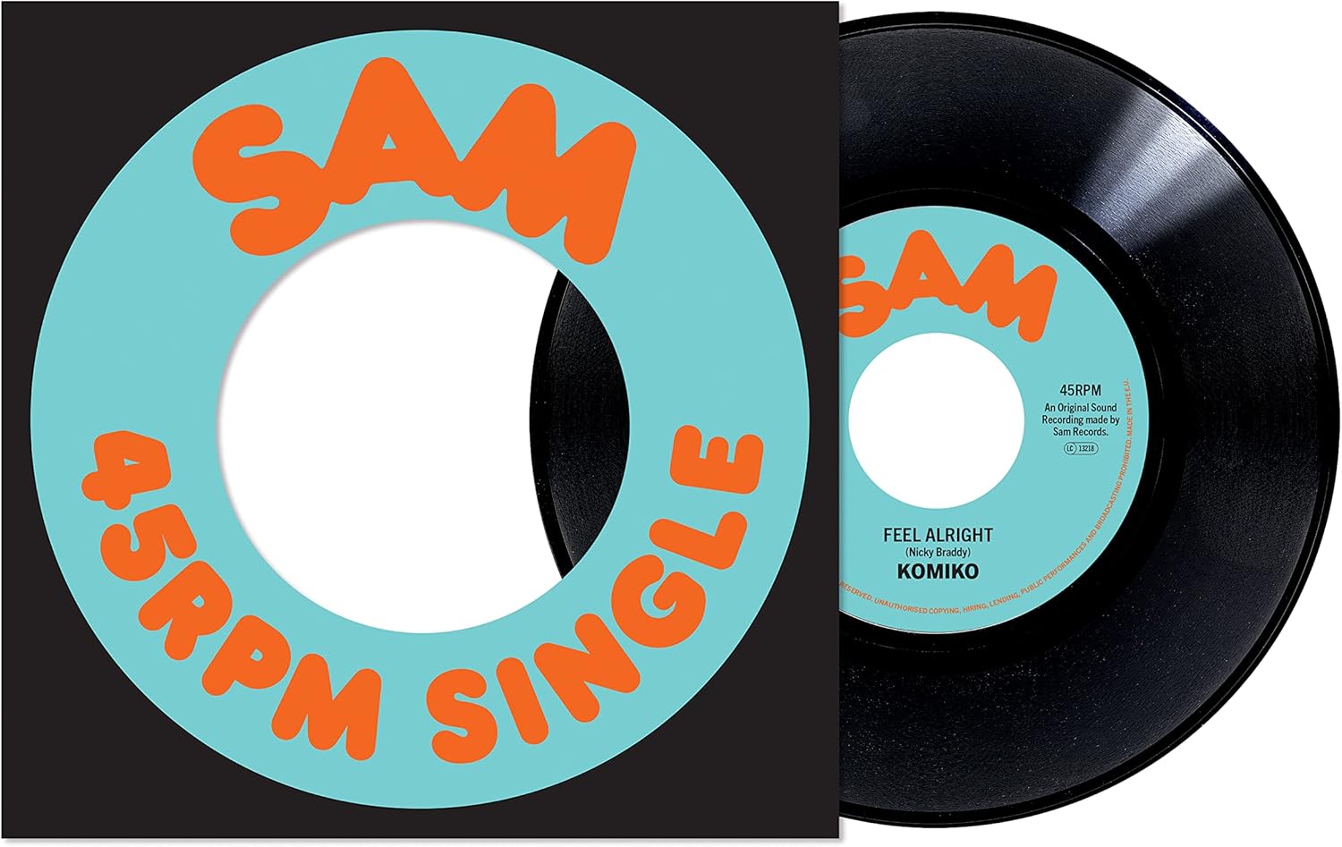 Komiko - Feel Alright / Feel Alright (Instrumental) [VINYL]