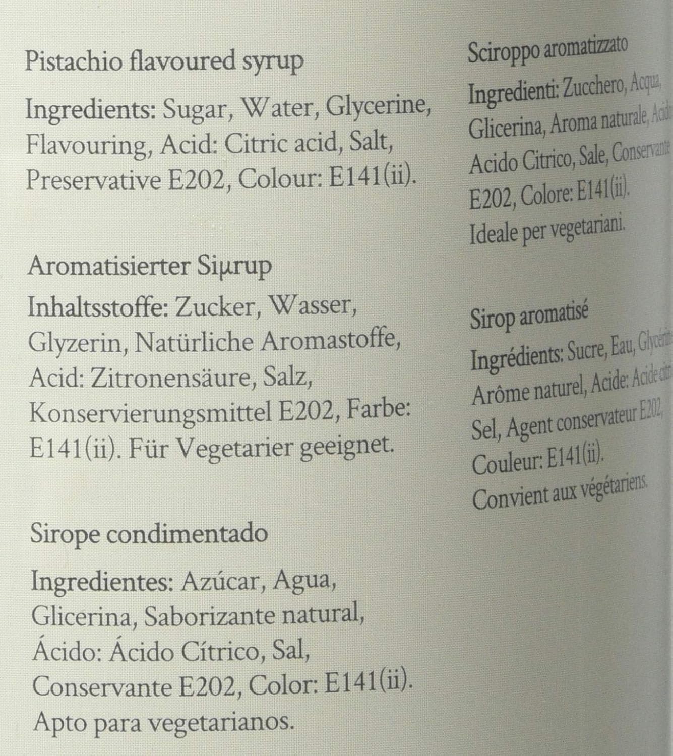 Simply - Pistachio Syrup, Vegan & Nut Free Flavoured Syrup for Coffee, Cocktails & Beverages 5