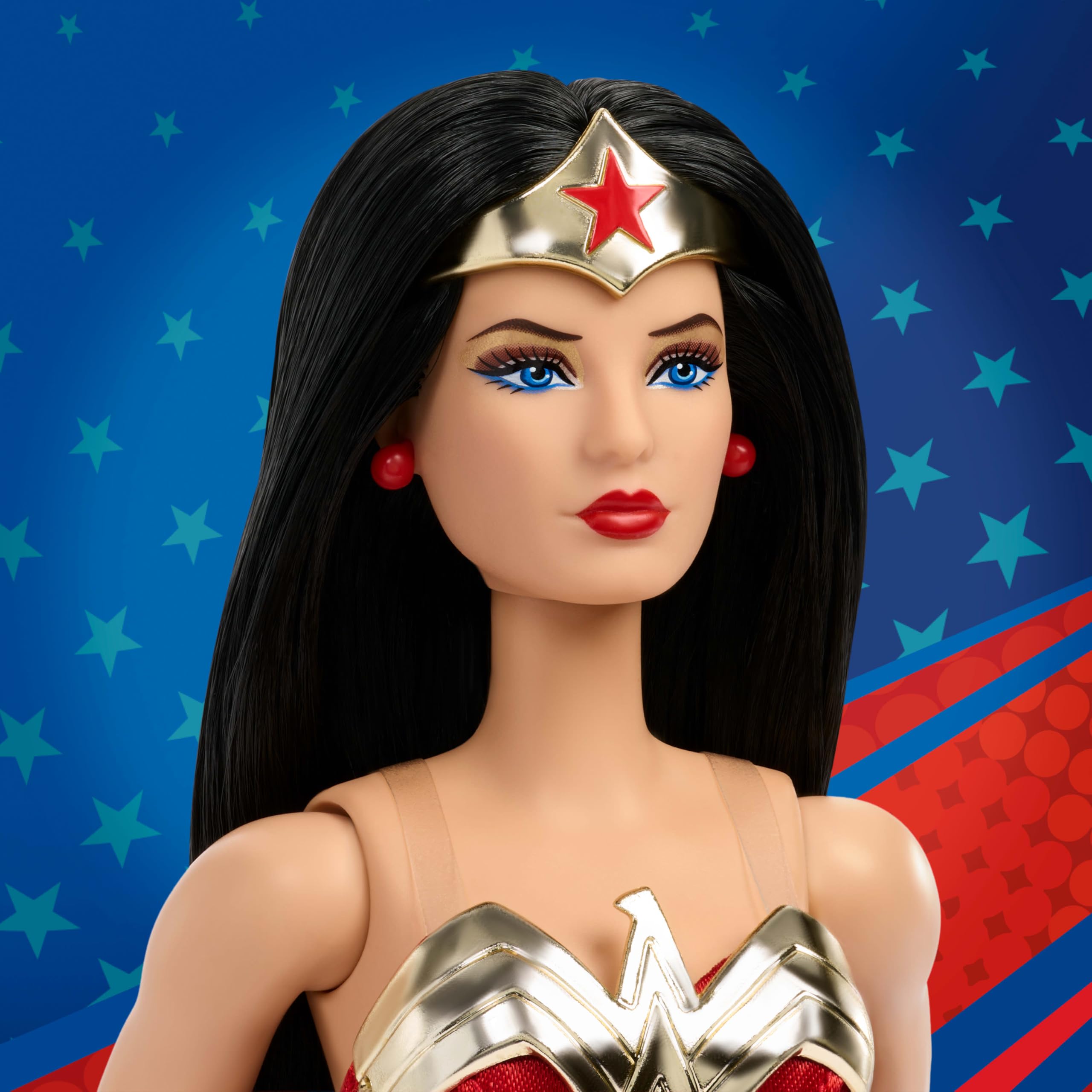 Barbie Wonder Woman Collectible Doll - Fully Articulated | Includes Doll Stand | For Adult Collectors