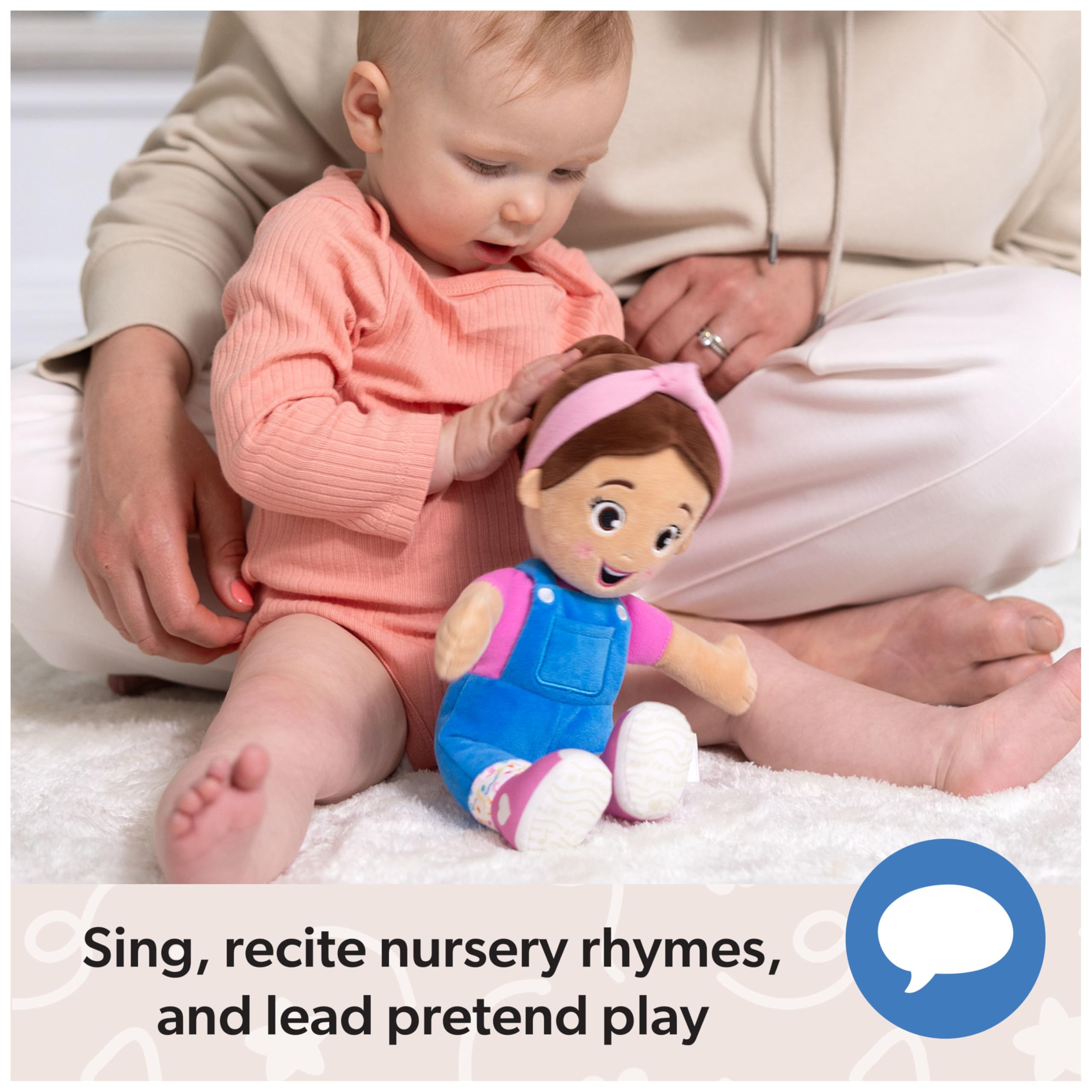 Ms. Rachel Cuddle & Comfort Doll - Soft Plush Baby Toy for Ages 6 Months+ 5