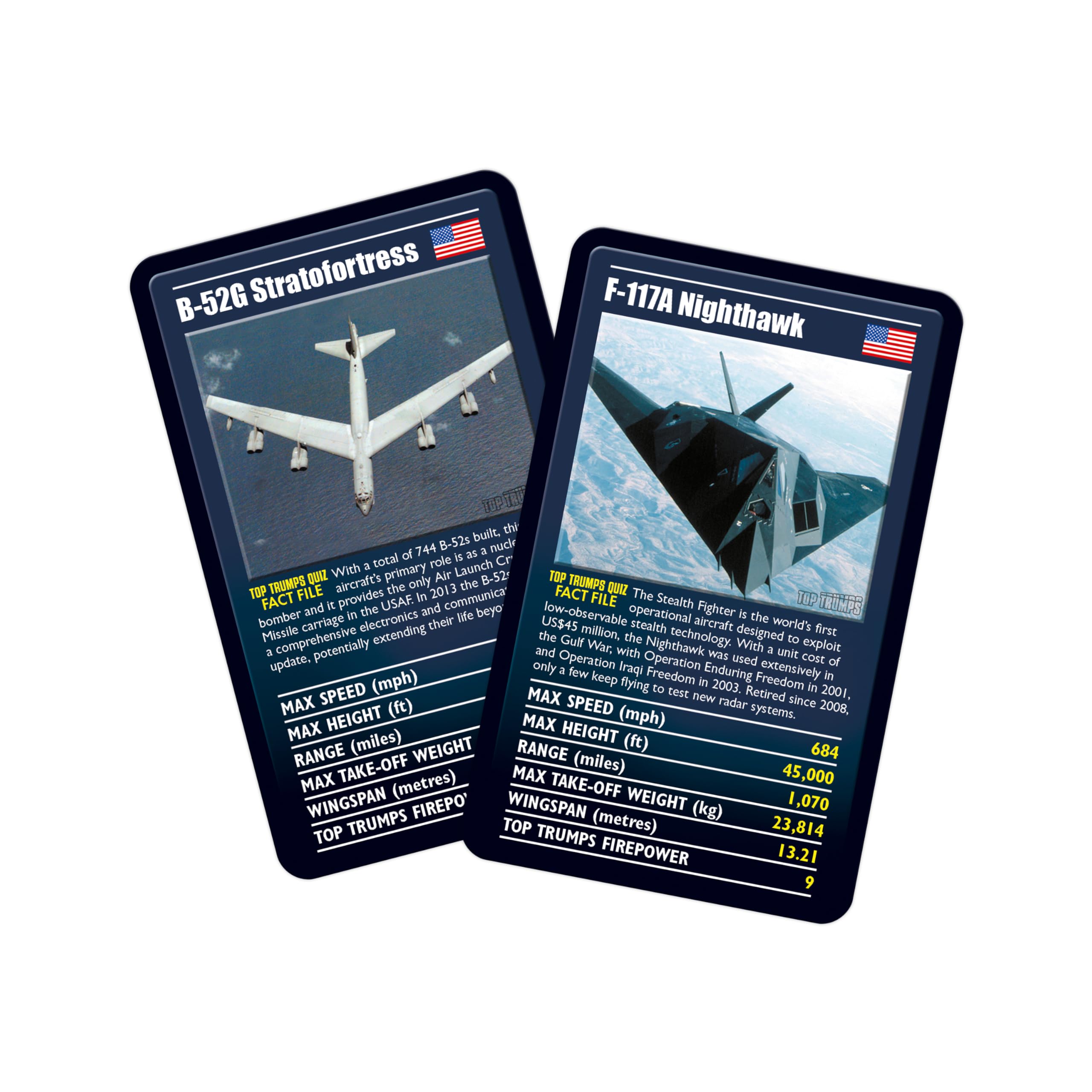 Top Trumps Ultimate Military Jets Card Game 8