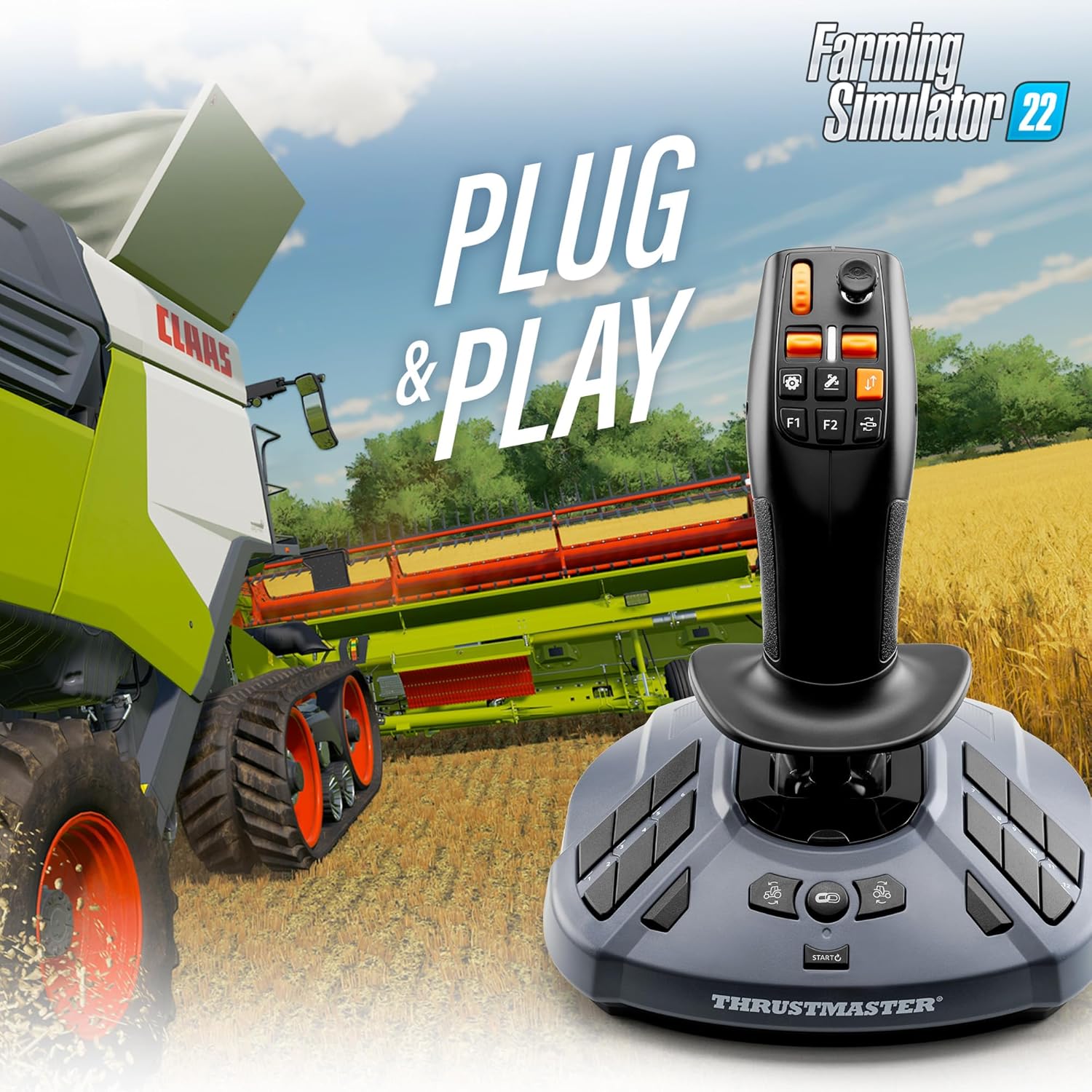Thrustmaster SimTask FarmStick - High-Precision Farming Simulation Joystick for PC 7