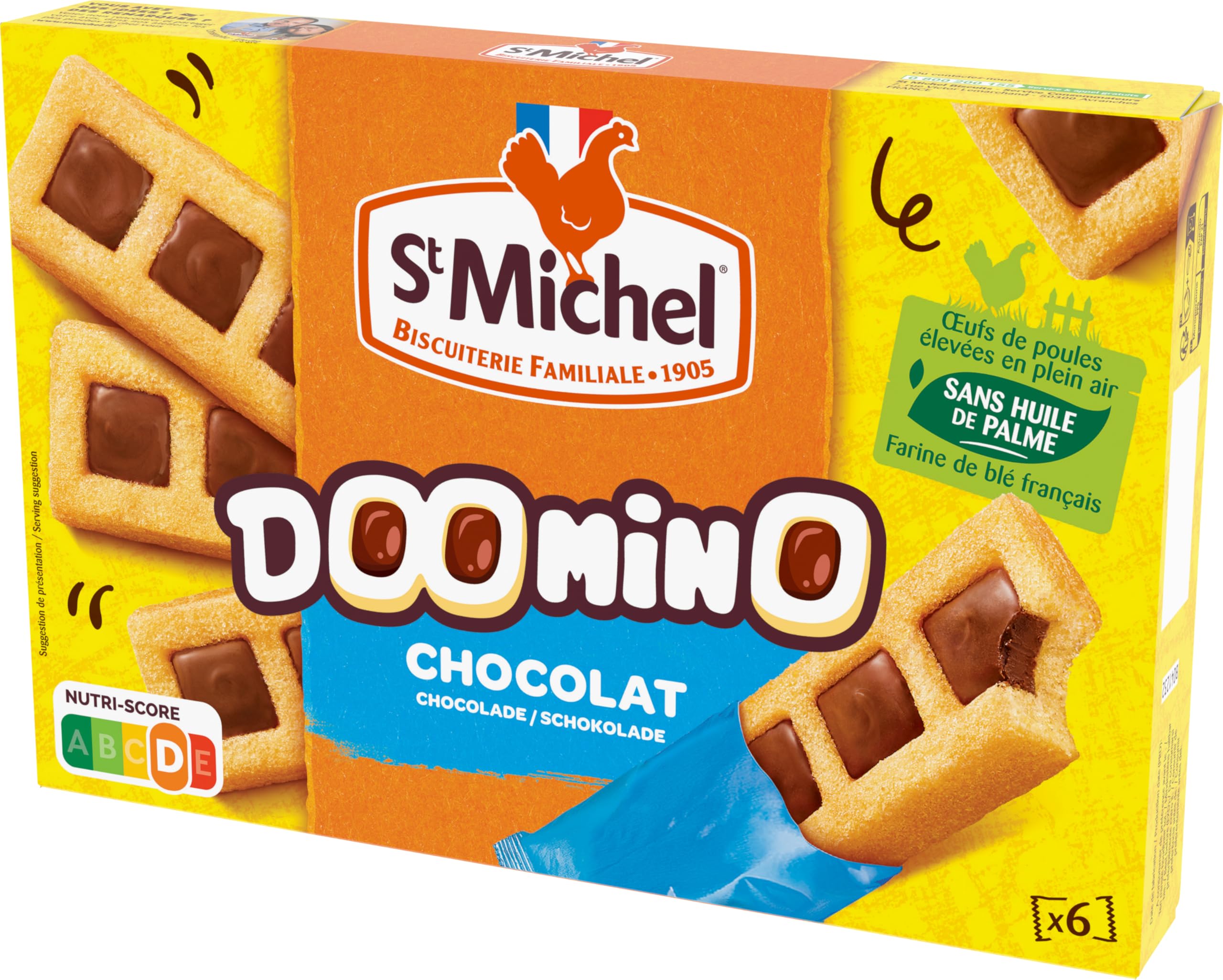 St Michel Doomino Chocolate Coating Cakes 180g