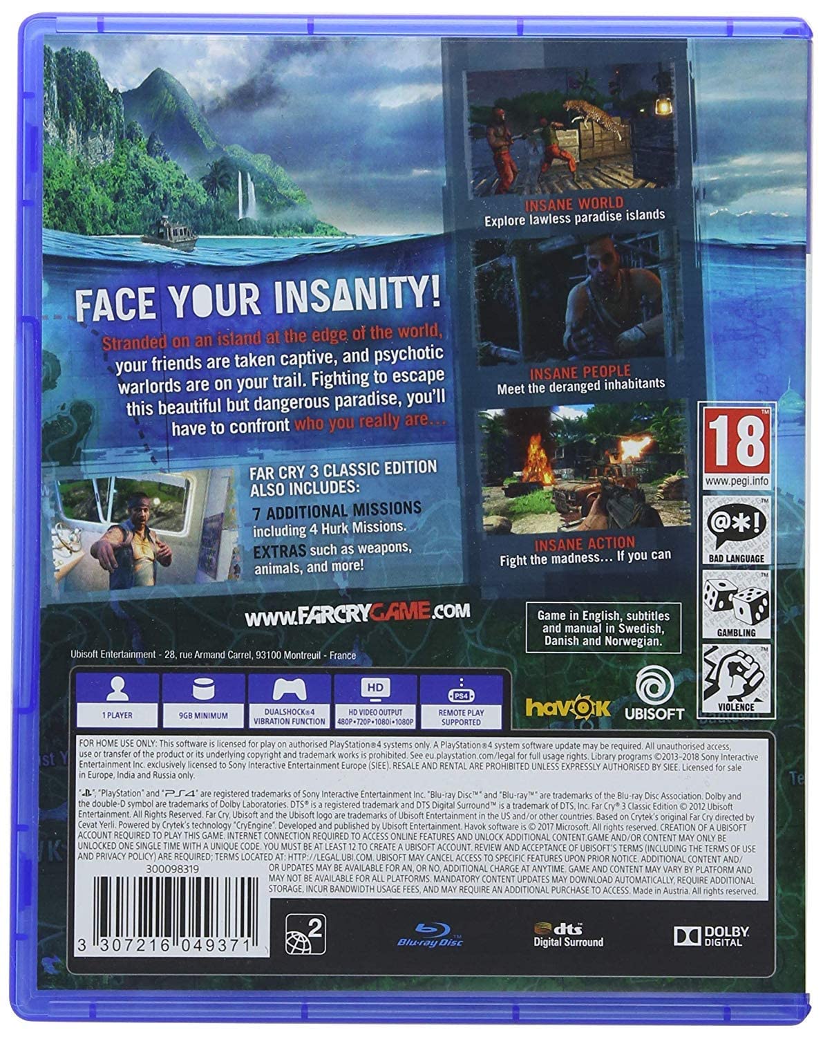 Far Cry 3 Classic Edition - PS4 10