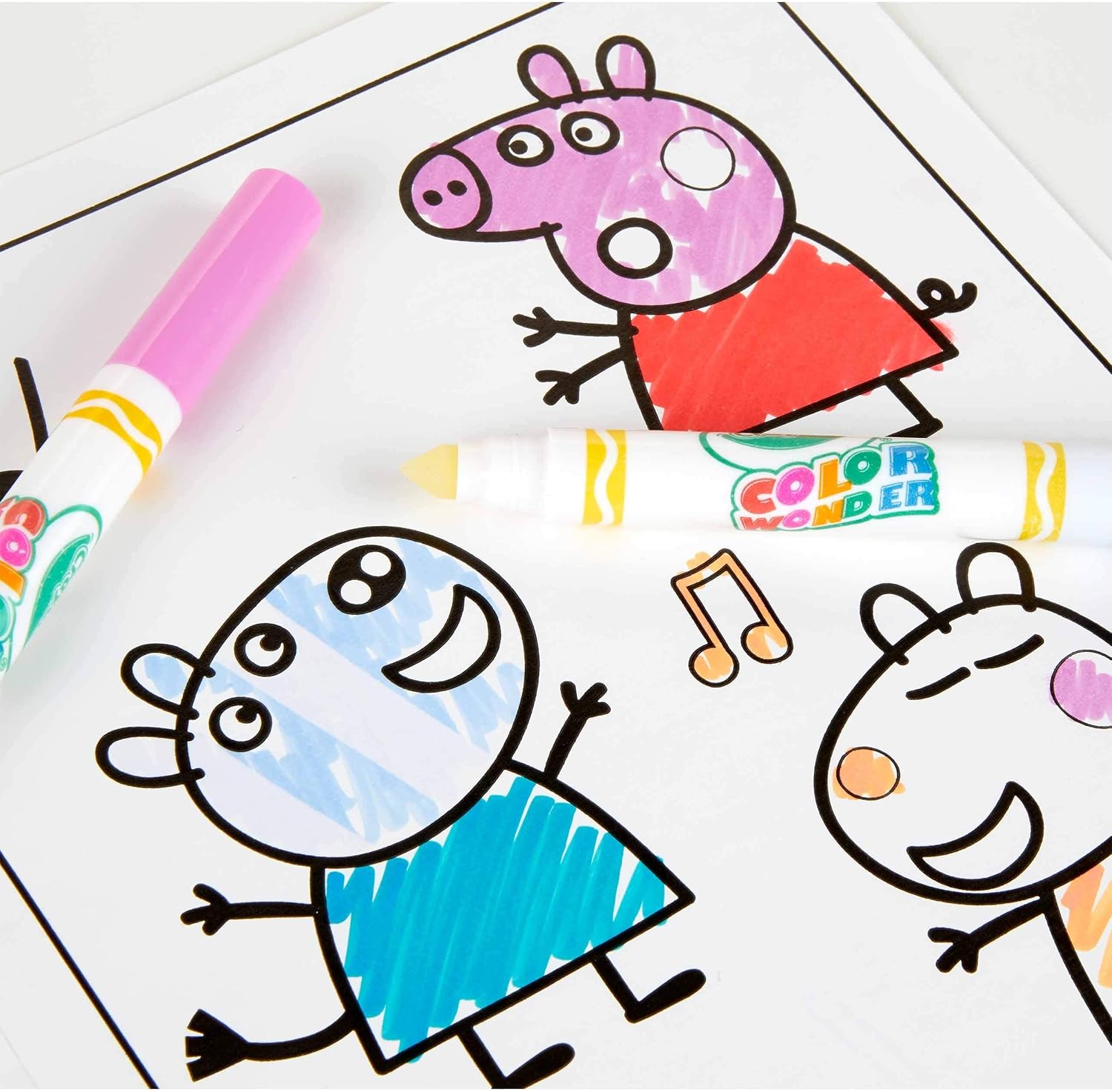 Crayola Peppa Pig Color Wonder Mess-Free Coloring Set 13