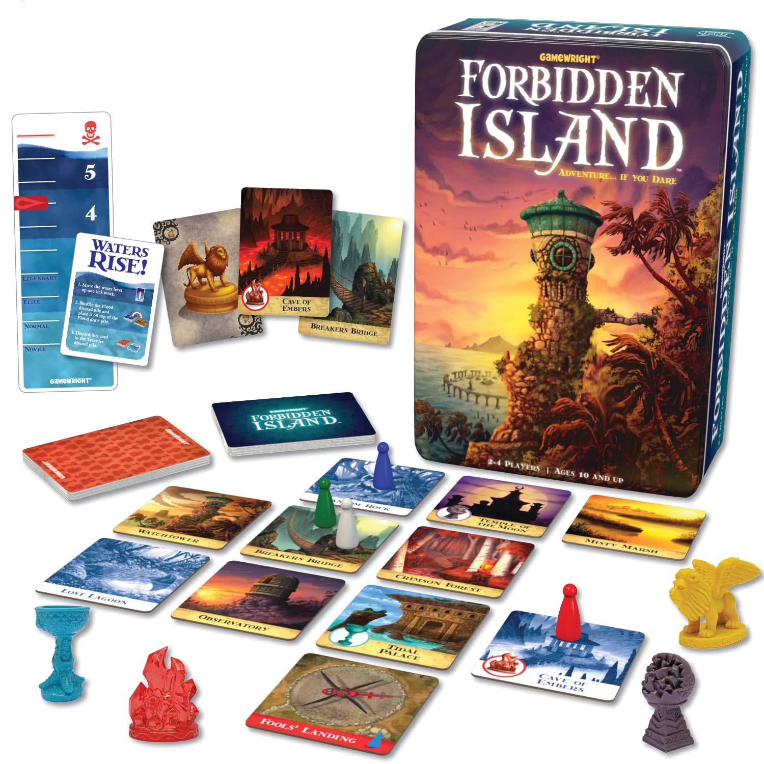 Gamewright Forbidden Island Board Game 5