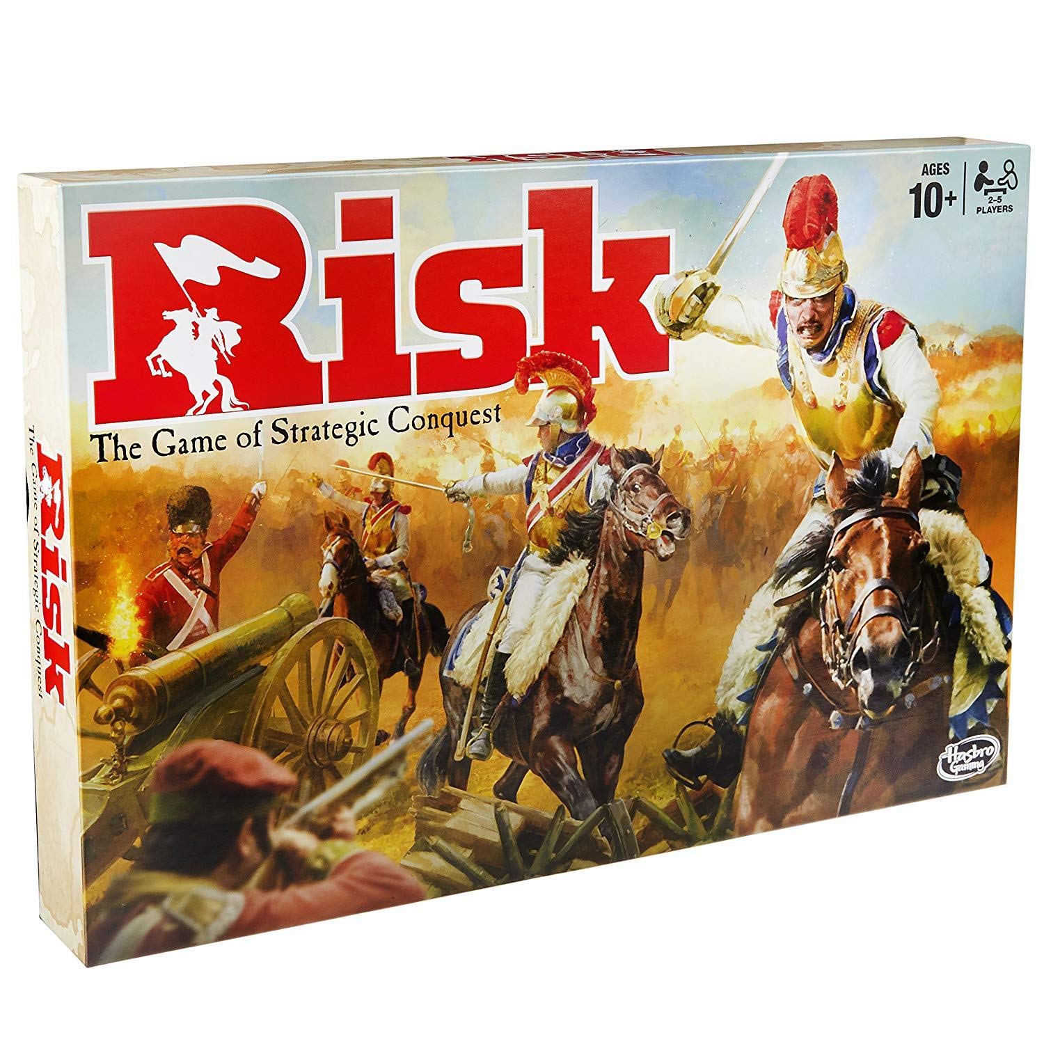 Hasbro Gaming Risk Board Game - Strategy Game with 300 Figures and Secret Missions - English Version