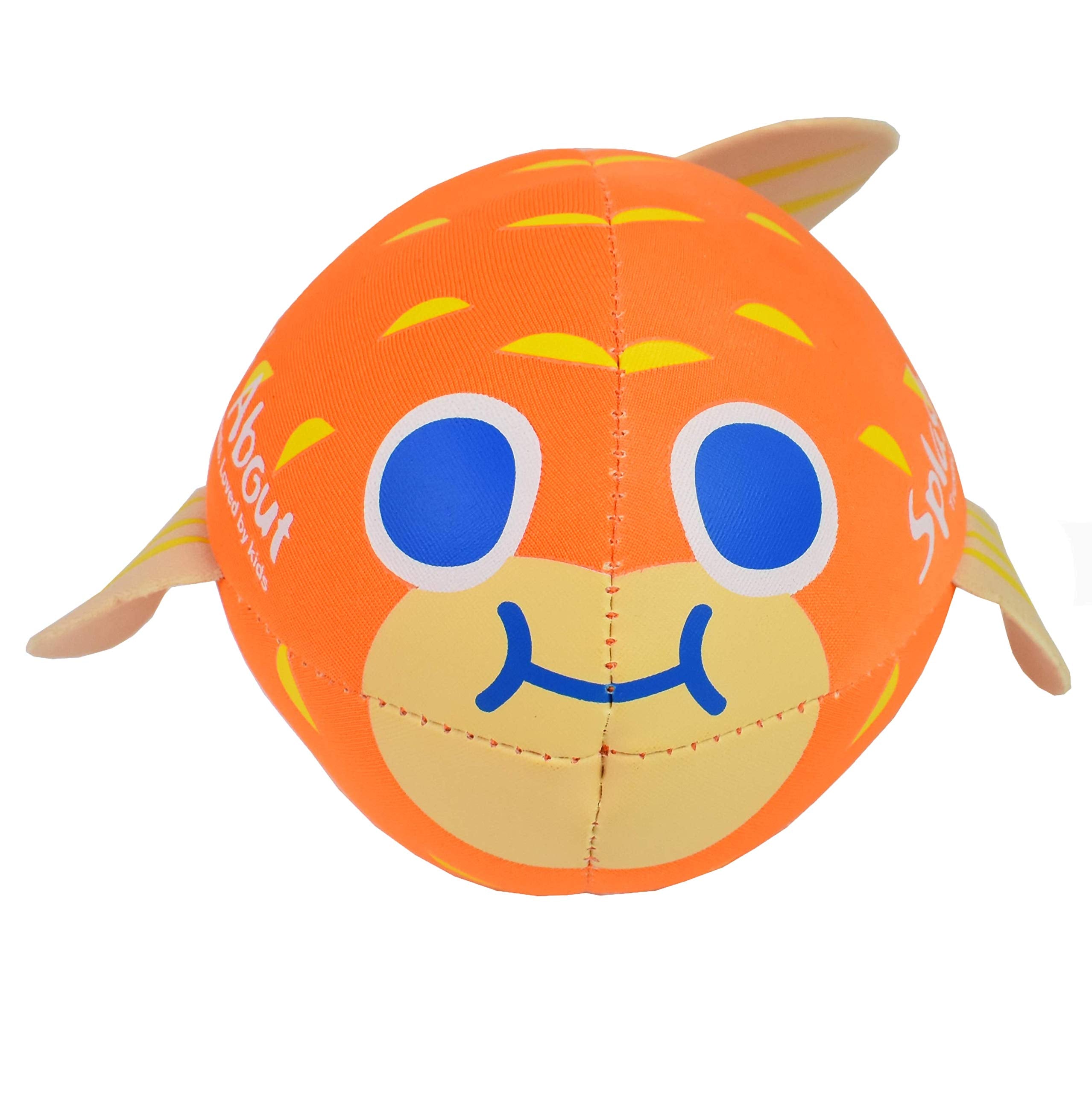 Splash About Neoprene Pufferfish Ball Pool Toy - Soft Water Play Ball for Babies 10M+ 4