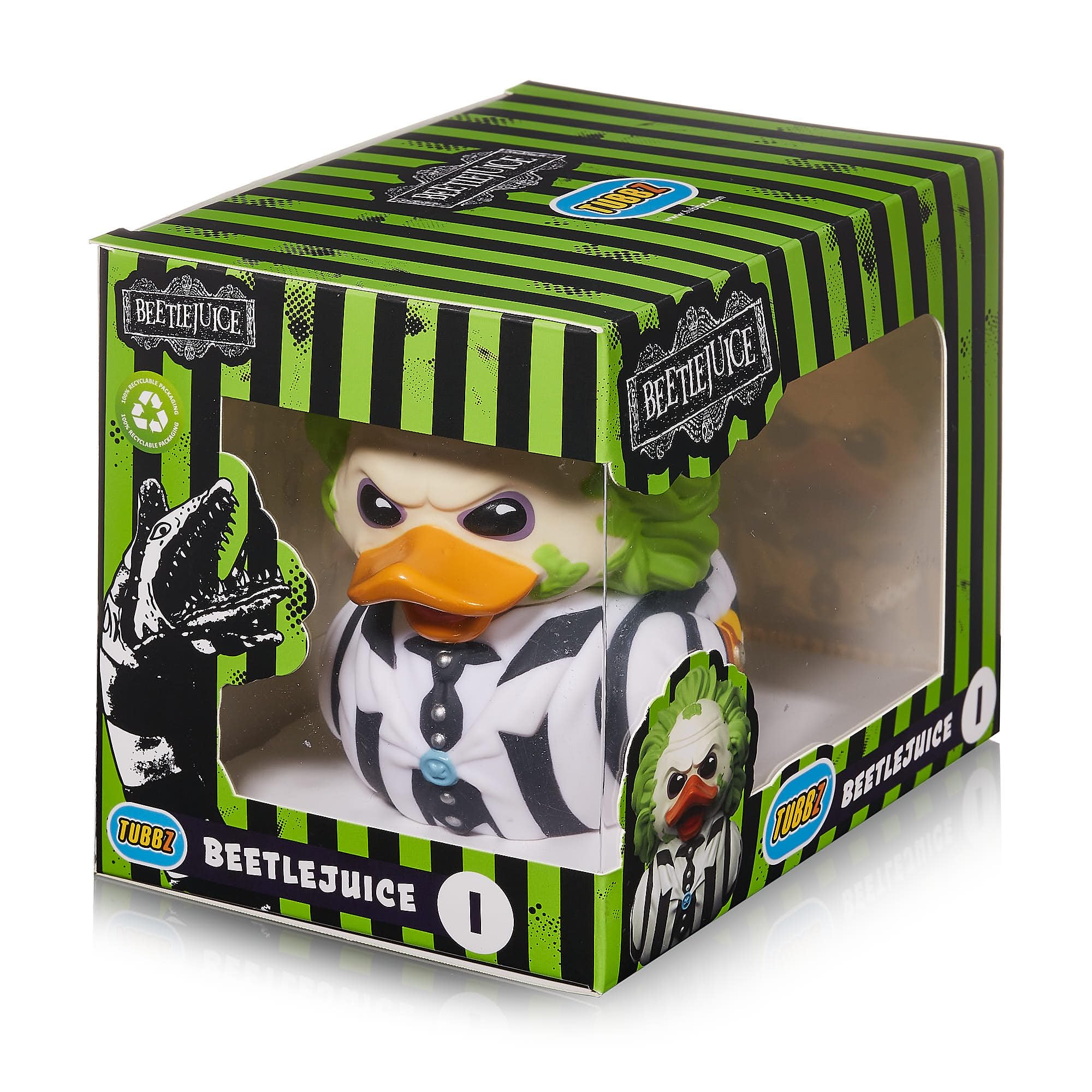 TUBBZ Boxed Edition Horror - Beetlejuice Cosplaying Rubber Duck Vinyl Figure 7