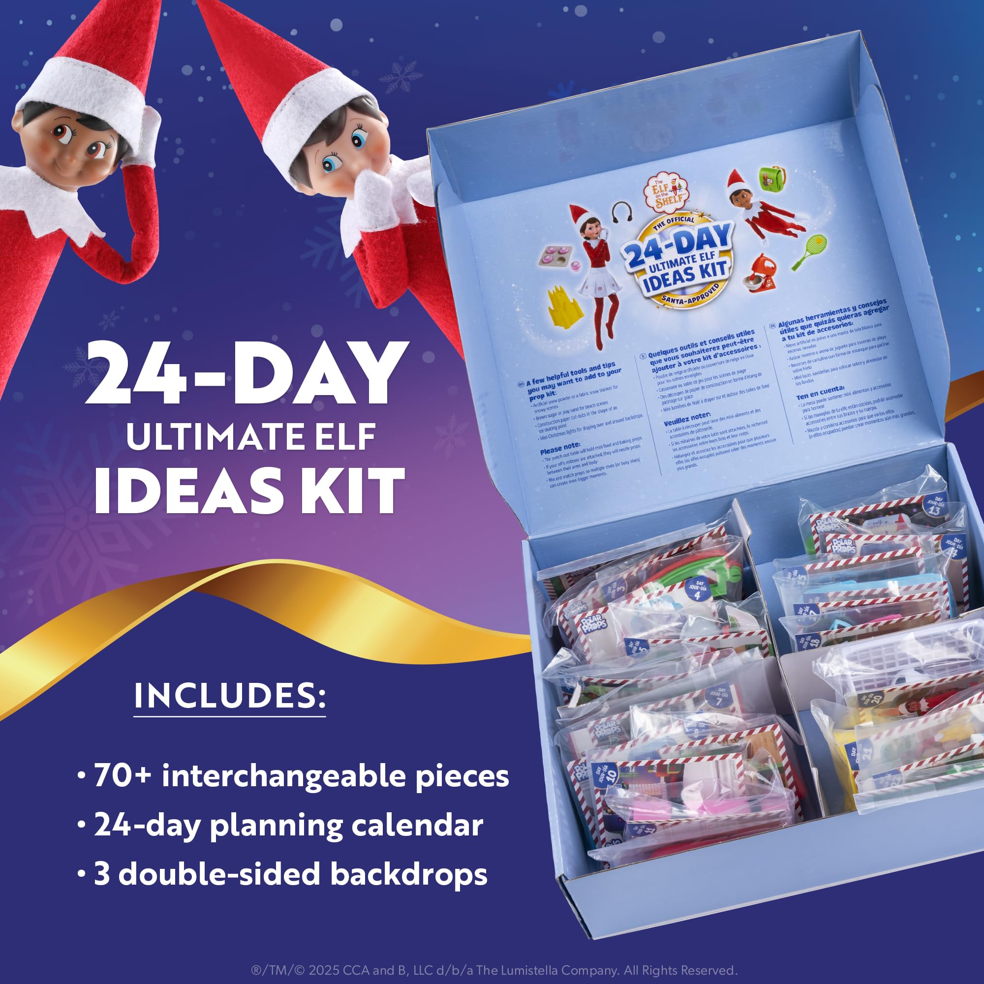 The Elf on the Shelf 24-Day Ultimate Elf Kit - Official Accessories for 24 Days of Holiday Fun 10