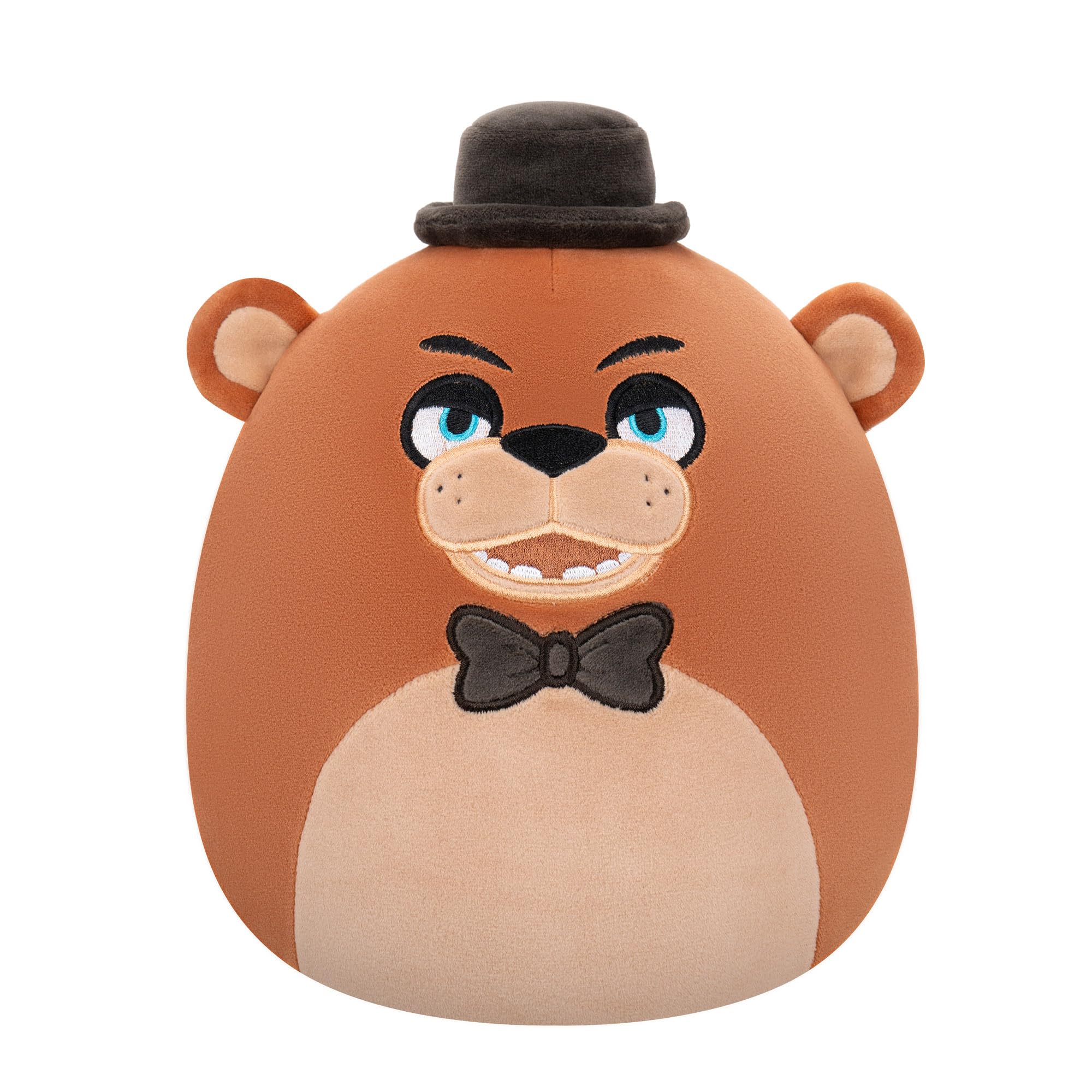 Squishmallows 8-Inch Classic Freddy Plush - Five Nights at Freddy’s Collectible Soft Toy for Kids 3+