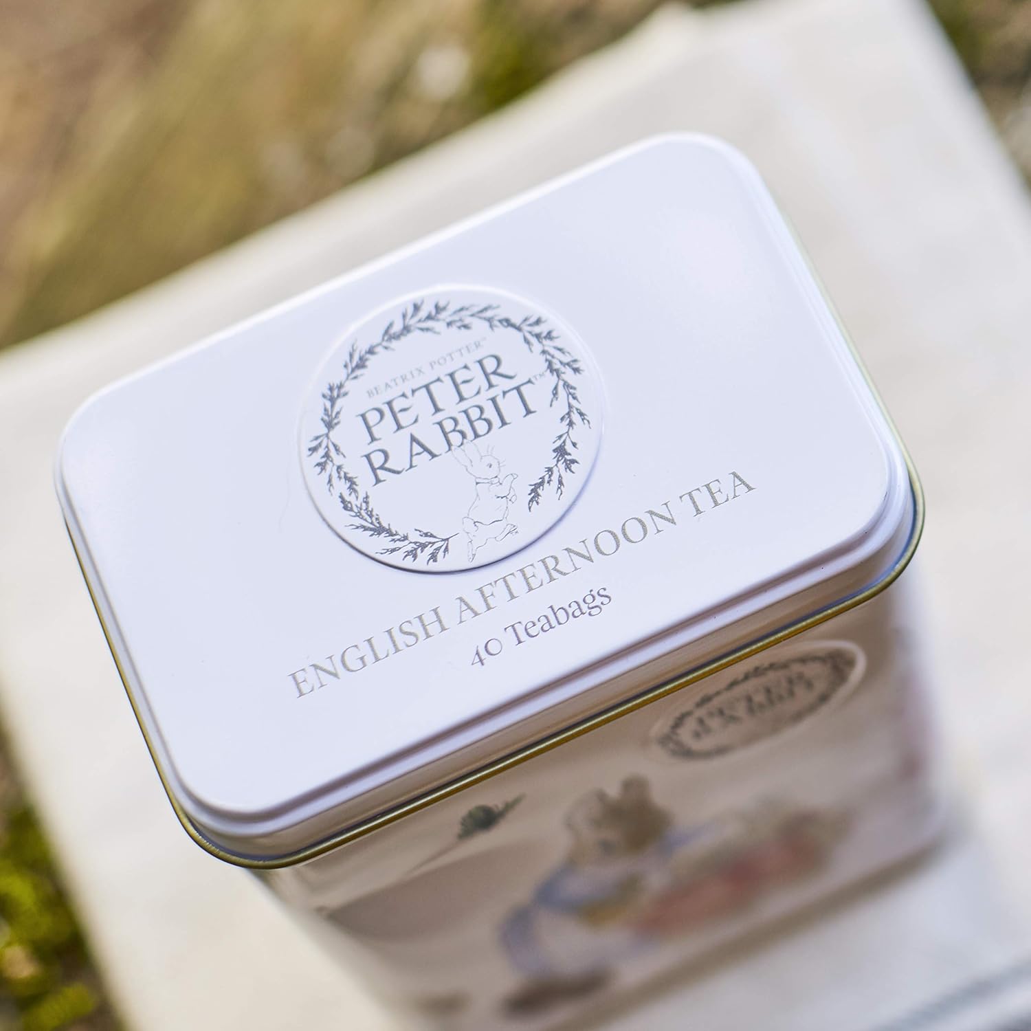 New English Teas - Peter Rabbit Tea Caddy with 40 English Afternoon Teabags 8