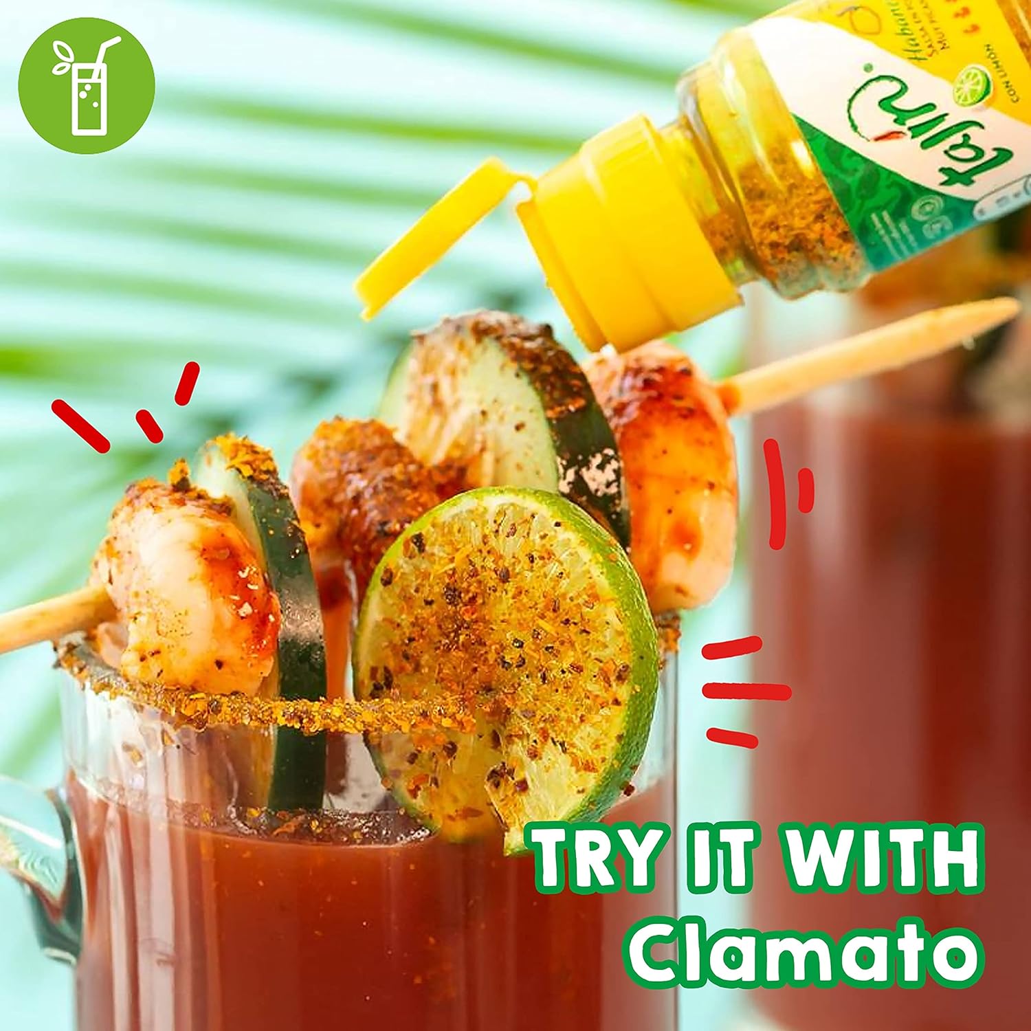 Tajin - Habanero Fruit and Snack Seasoning Extra Hot 1.6 oz 3