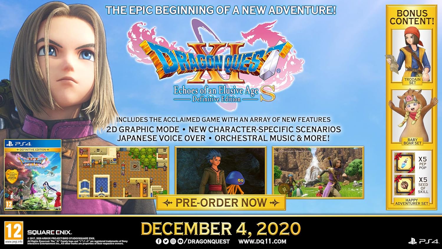 Dragon Quest XI S: Echoes of an Elusive Age - Definitive Edition for PlayStation 4 6